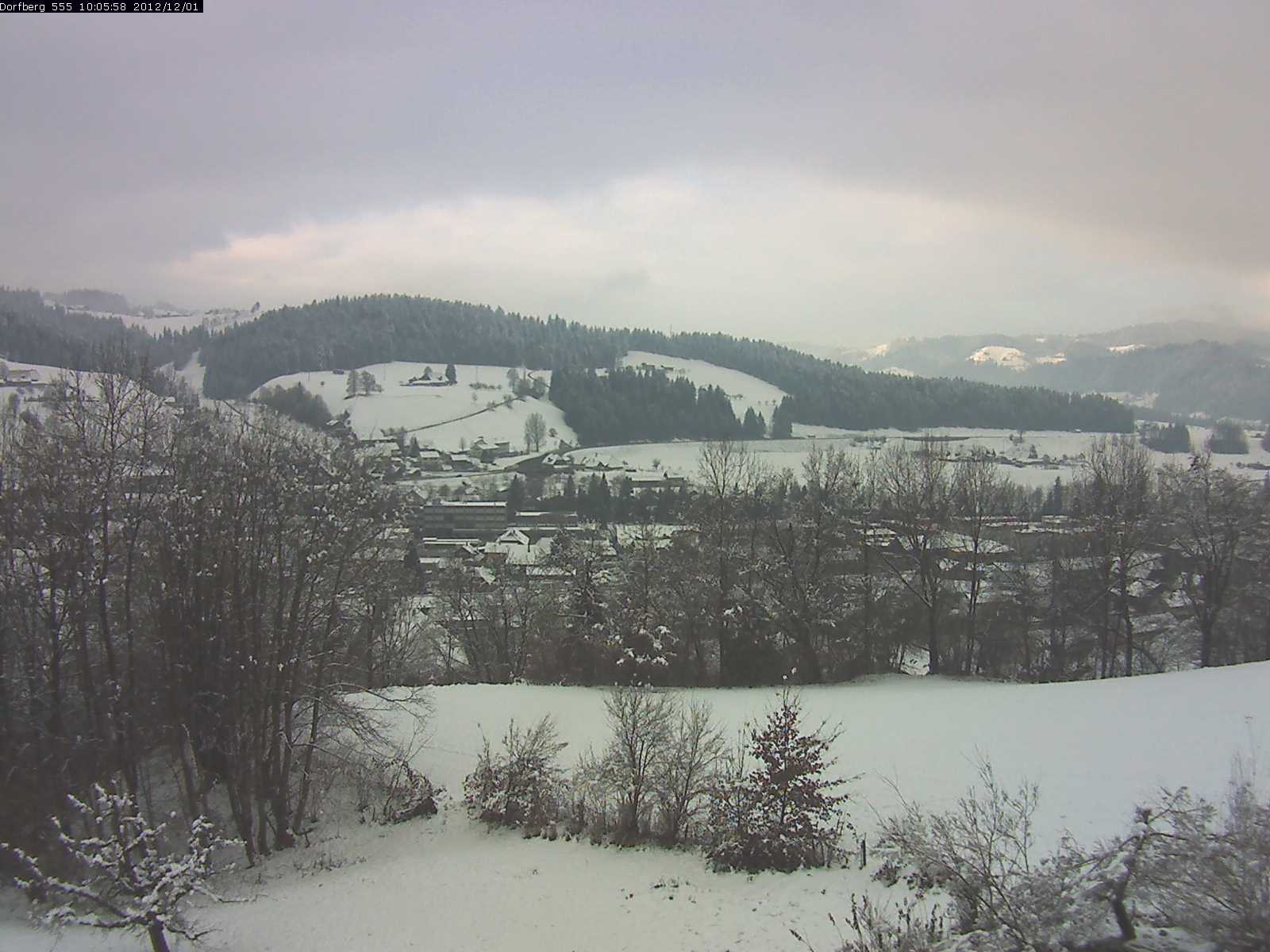 Webcam-Bild: Aussicht vom Dorfberg in Langnau 20121201-100600