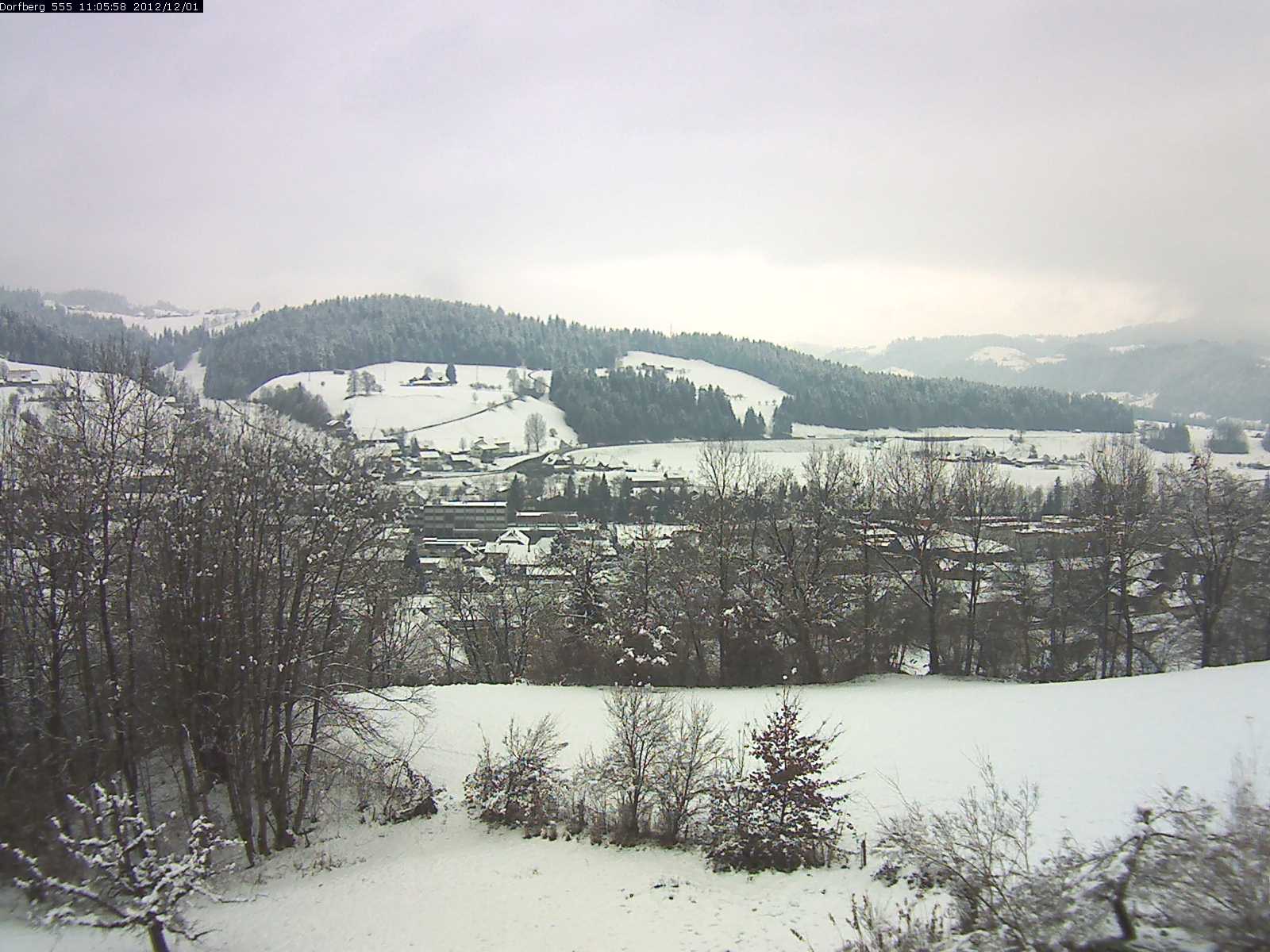 Webcam-Bild: Aussicht vom Dorfberg in Langnau 20121201-110600