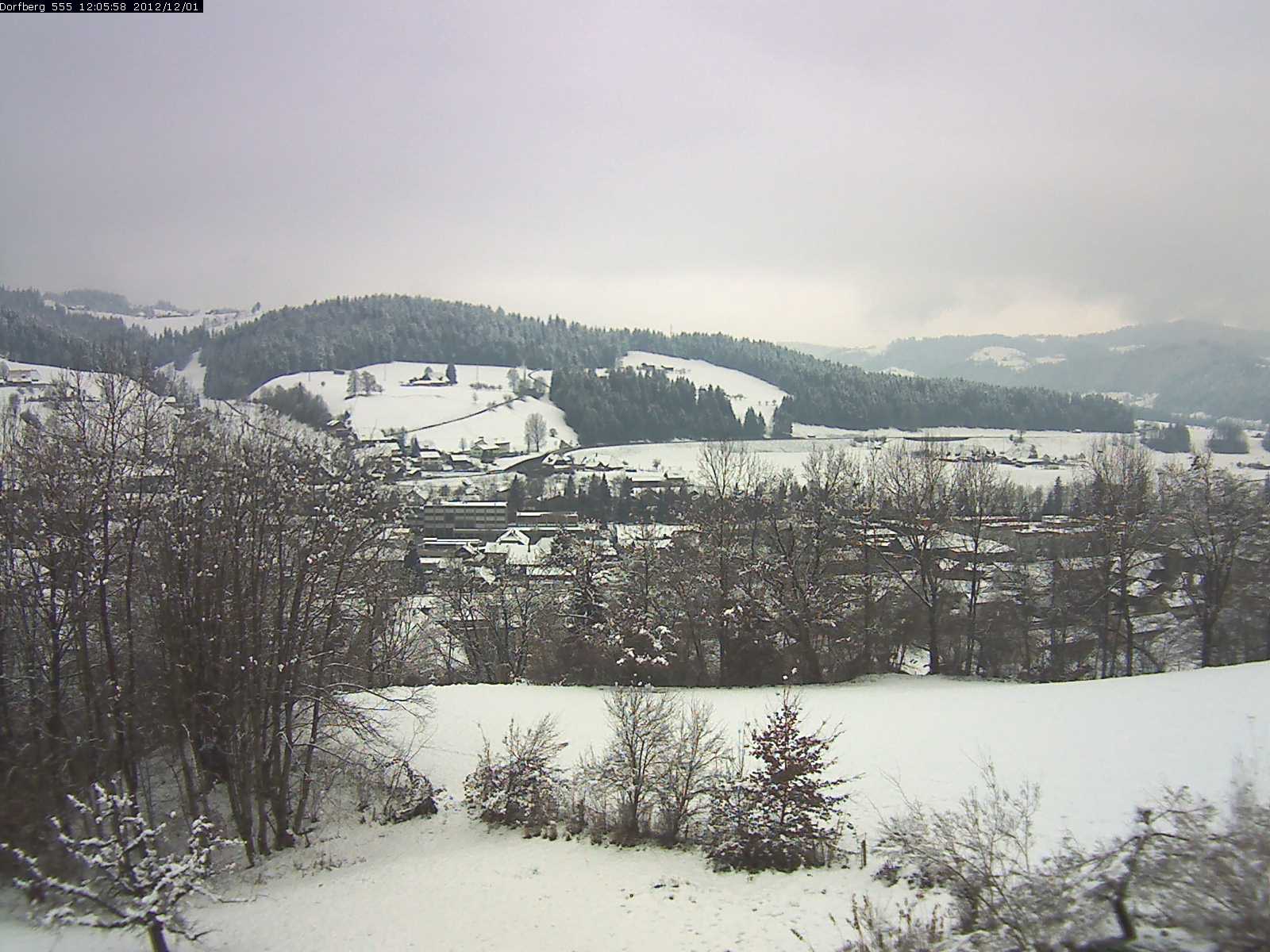 Webcam-Bild: Aussicht vom Dorfberg in Langnau 20121201-120600