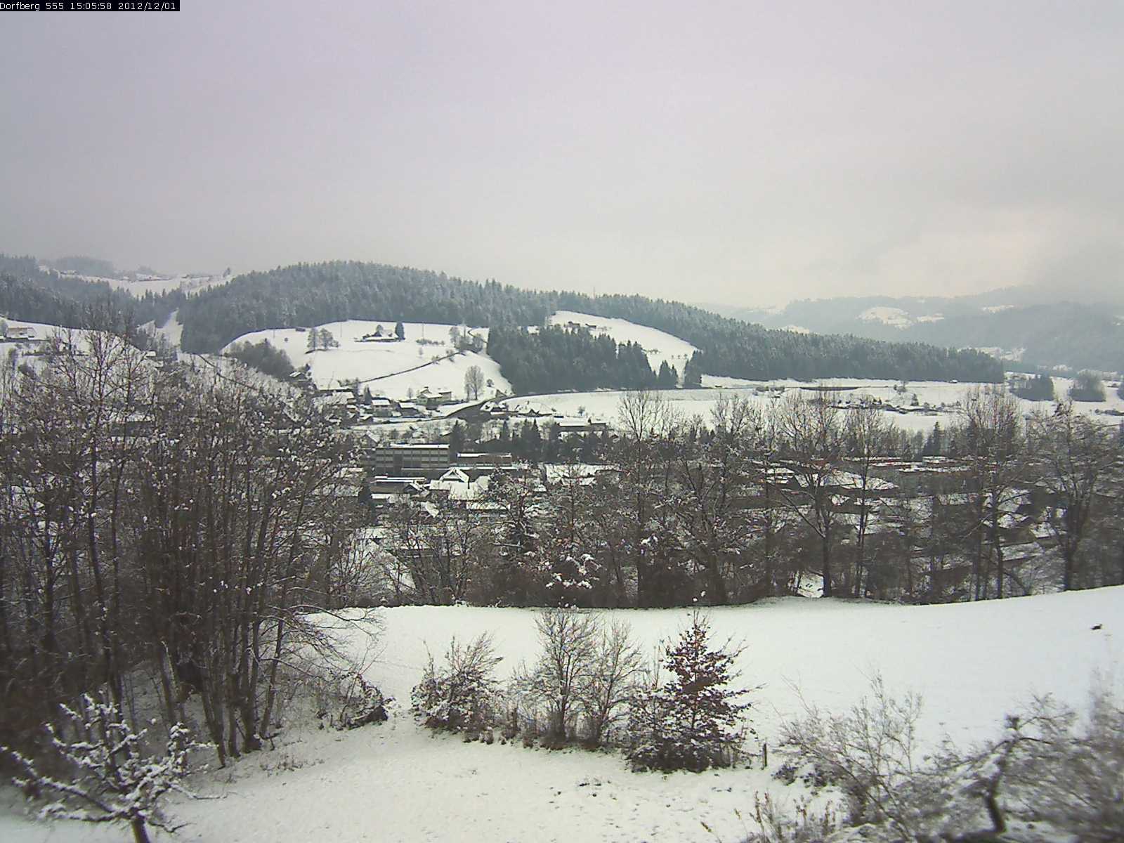 Webcam-Bild: Aussicht vom Dorfberg in Langnau 20121201-150600