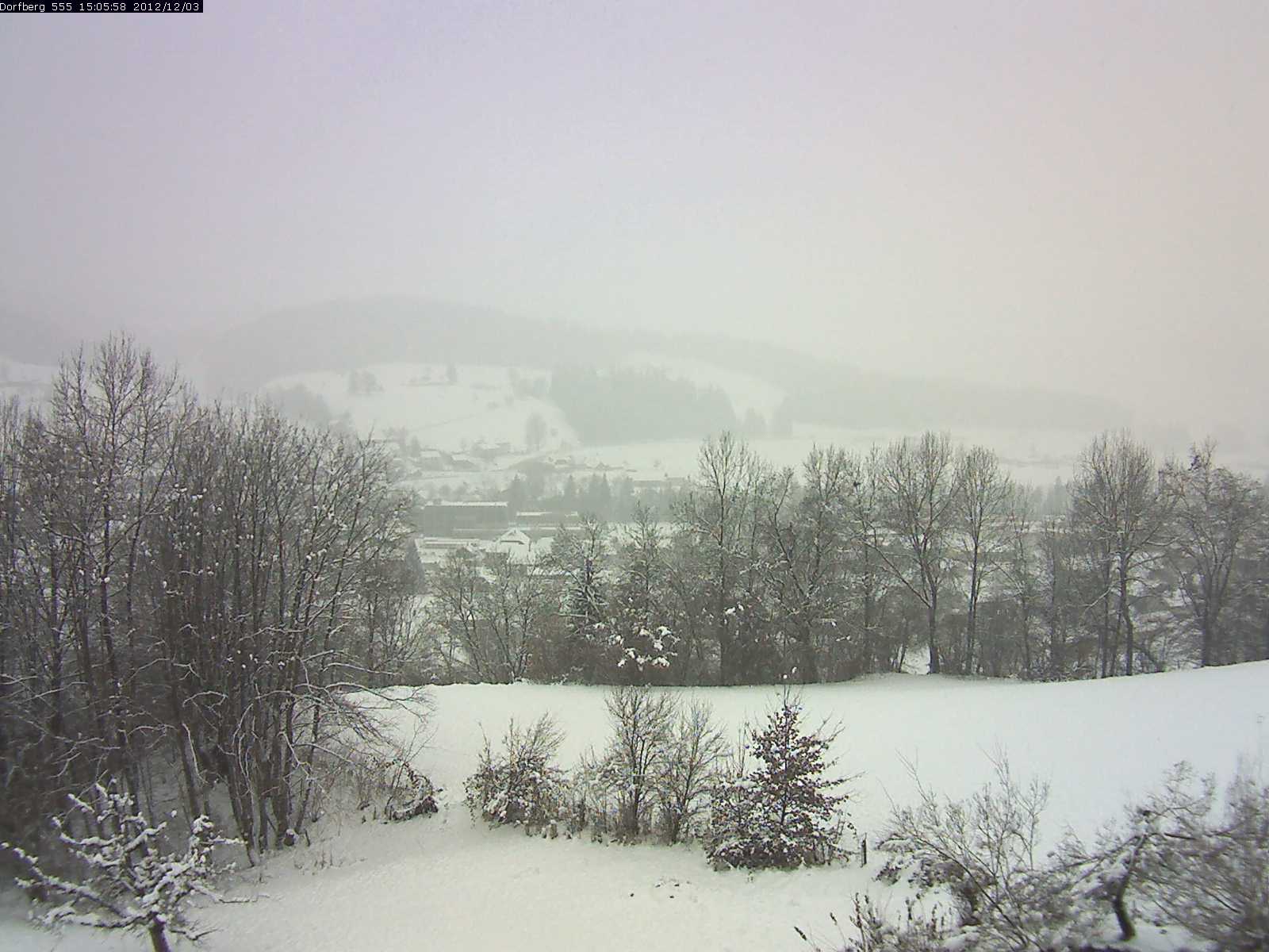 Webcam-Bild: Aussicht vom Dorfberg in Langnau 20121203-150600