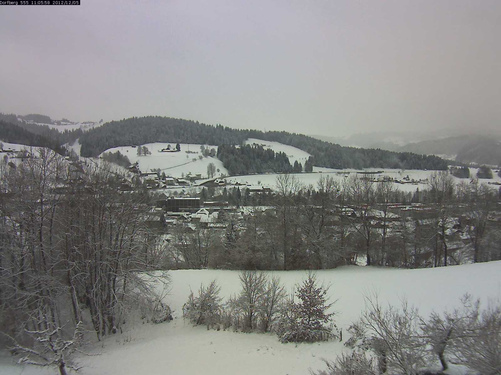 Webcam-Bild: Aussicht vom Dorfberg in Langnau 20121205-110600