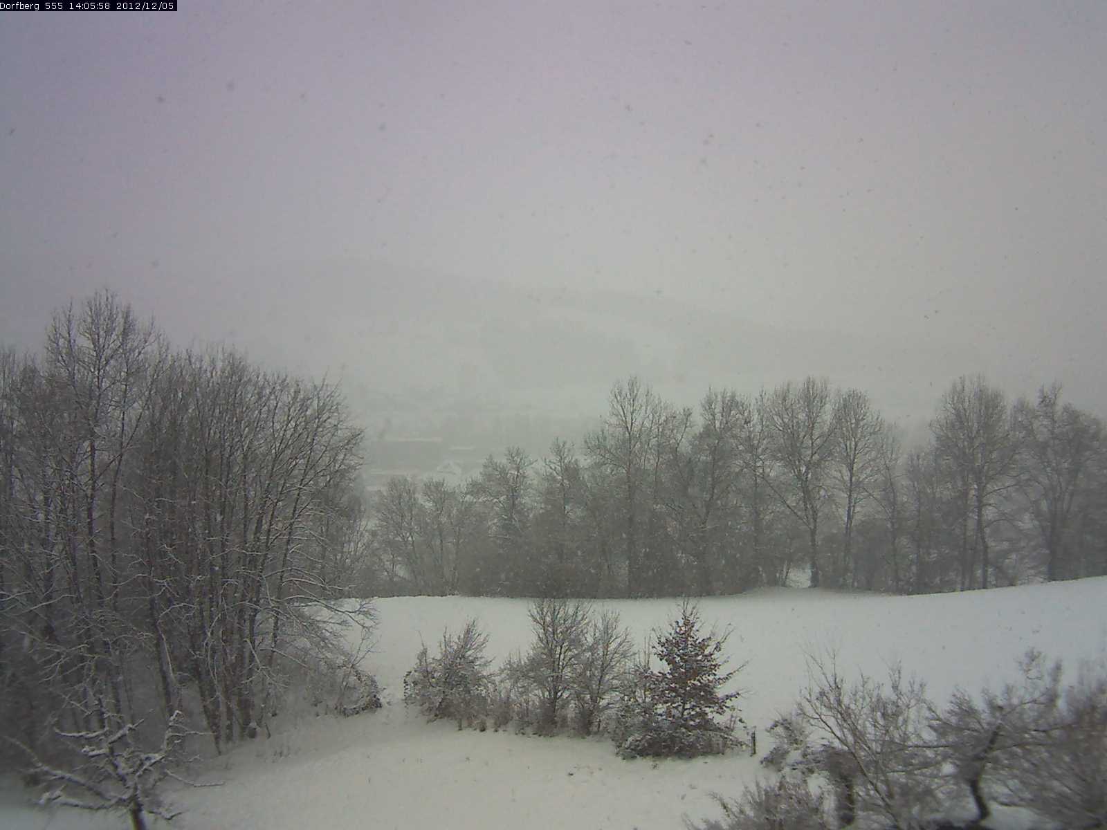 Webcam-Bild: Aussicht vom Dorfberg in Langnau 20121205-140600