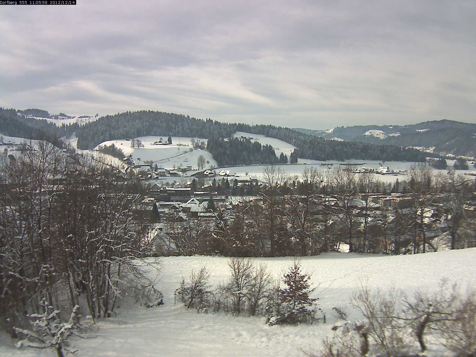 Webcam-Bild: Aussicht vom Dorfberg in Langnau 20121214-110600