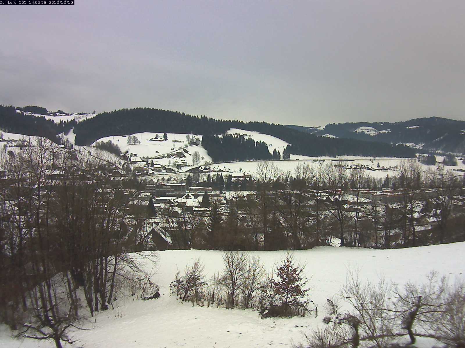 Webcam-Bild: Aussicht vom Dorfberg in Langnau 20121215-140600