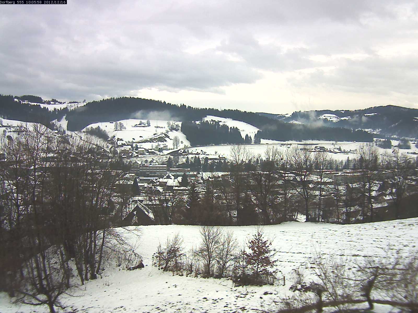 Webcam-Bild: Aussicht vom Dorfberg in Langnau 20121216-100600