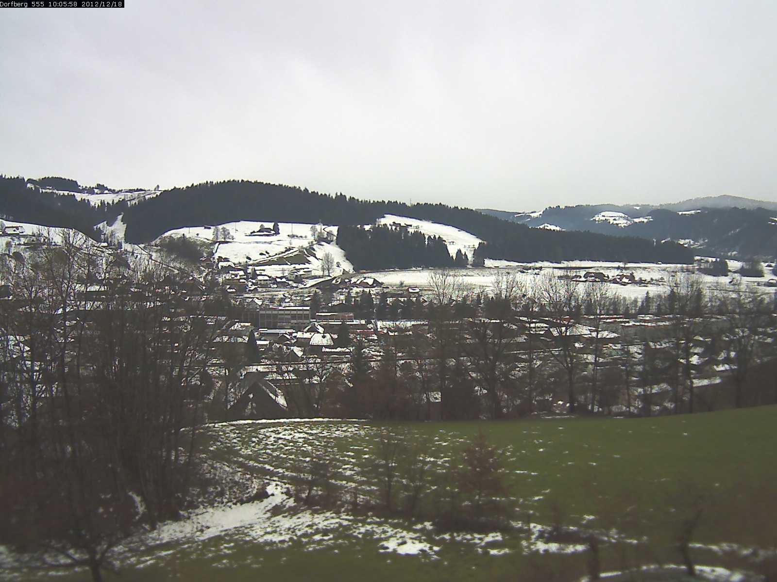Webcam-Bild: Aussicht vom Dorfberg in Langnau 20121218-100600