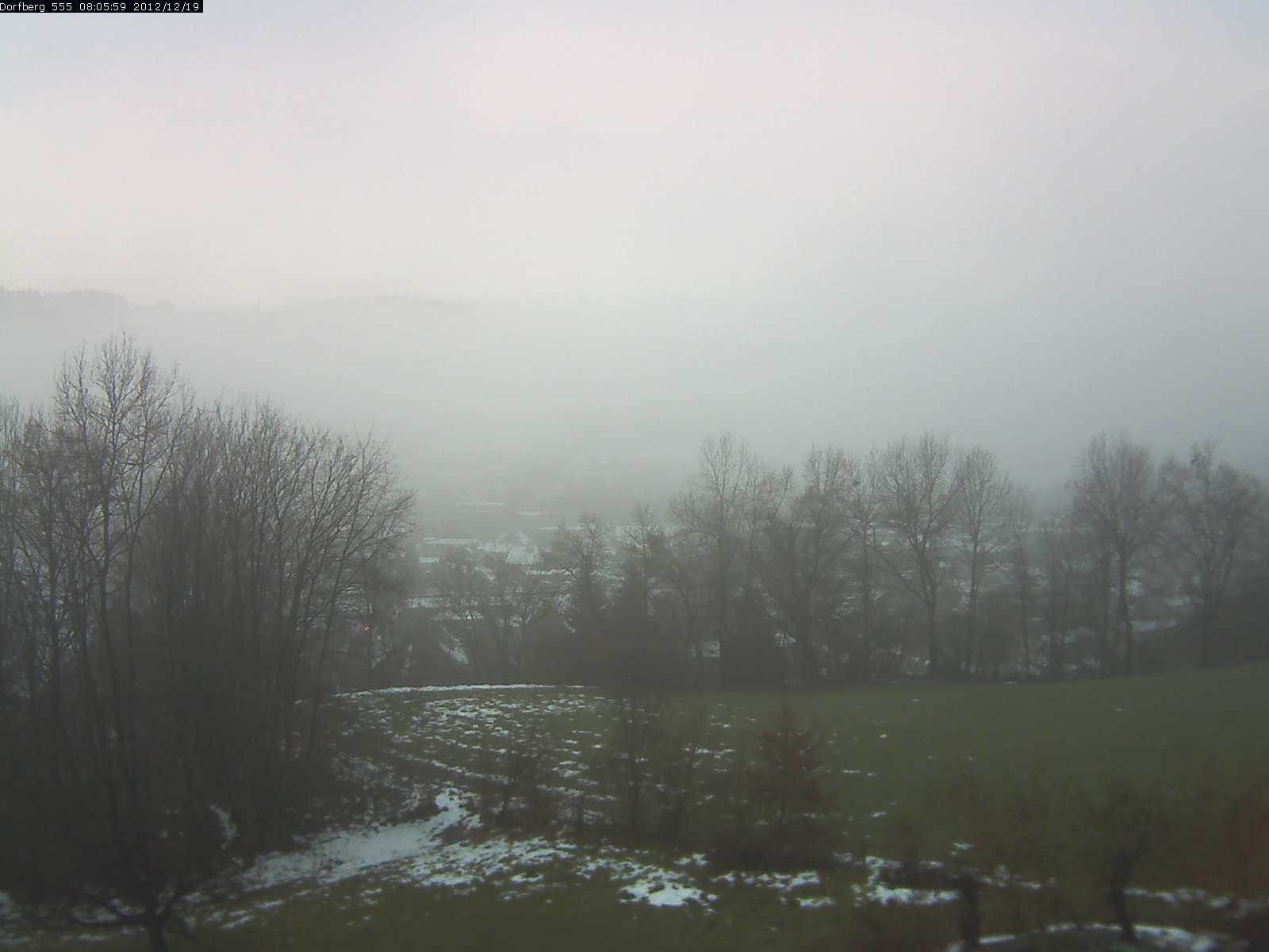 Webcam-Bild: Aussicht vom Dorfberg in Langnau 20121219-080600