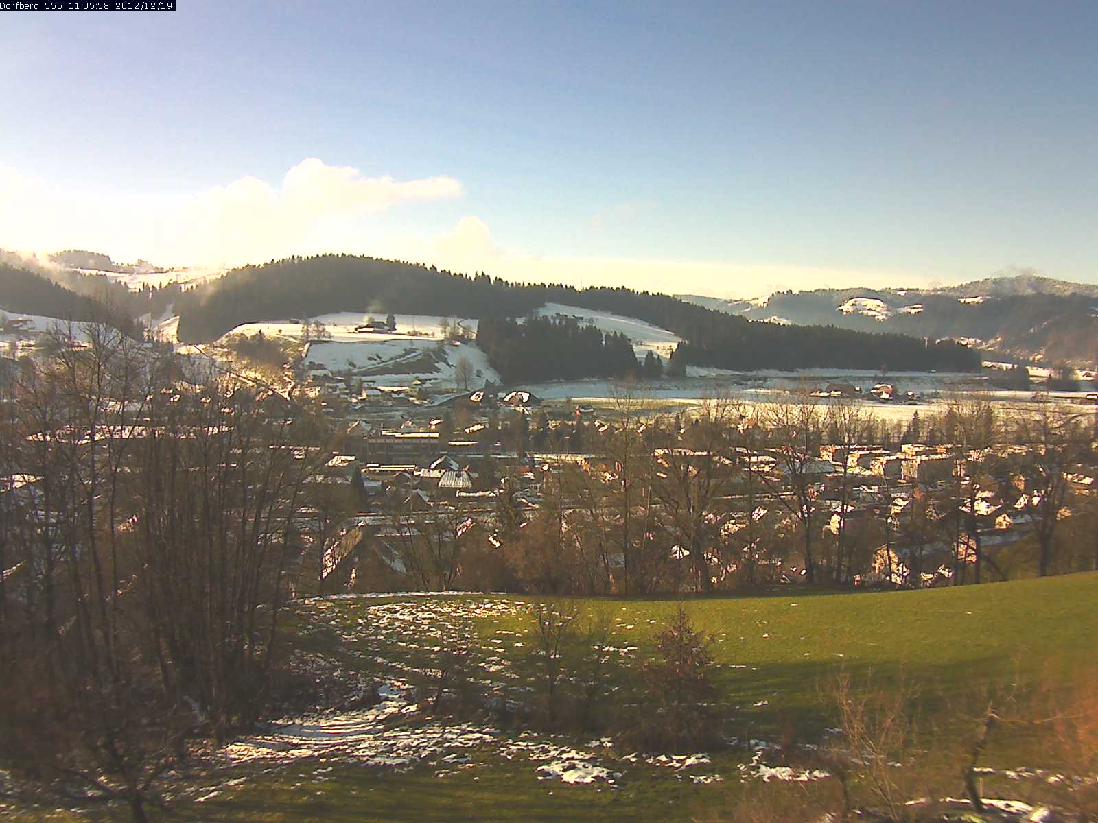Webcam-Bild: Aussicht vom Dorfberg in Langnau 20121219-110600