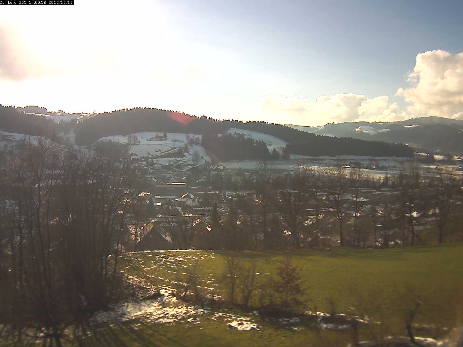 Webcam-Bild: Aussicht vom Dorfberg in Langnau 20121219-140600