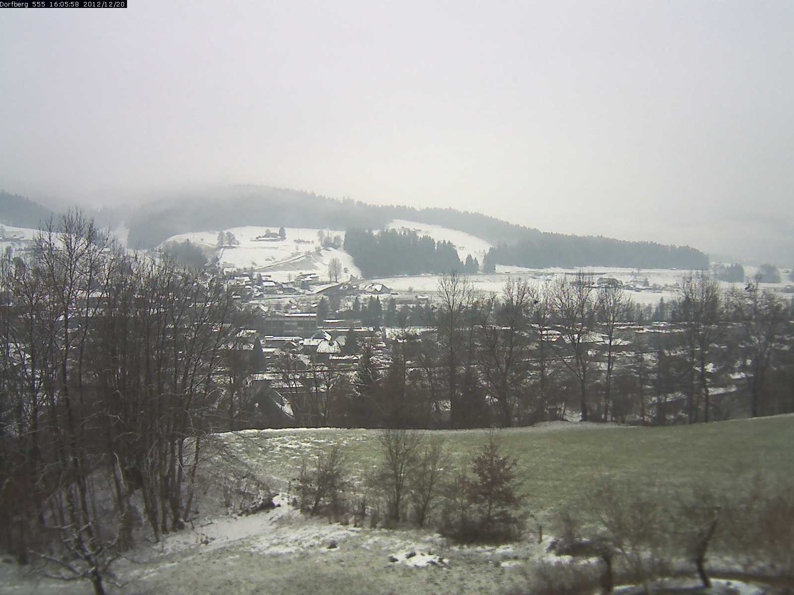 Webcam-Bild: Aussicht vom Dorfberg in Langnau 20121220-160600