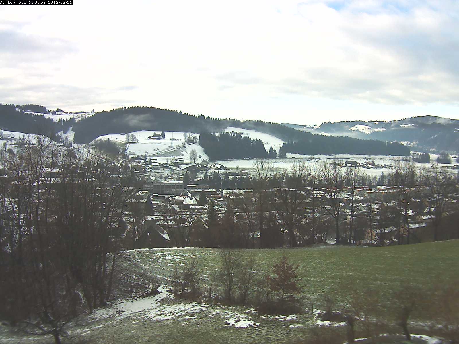 Webcam-Bild: Aussicht vom Dorfberg in Langnau 20121221-100600