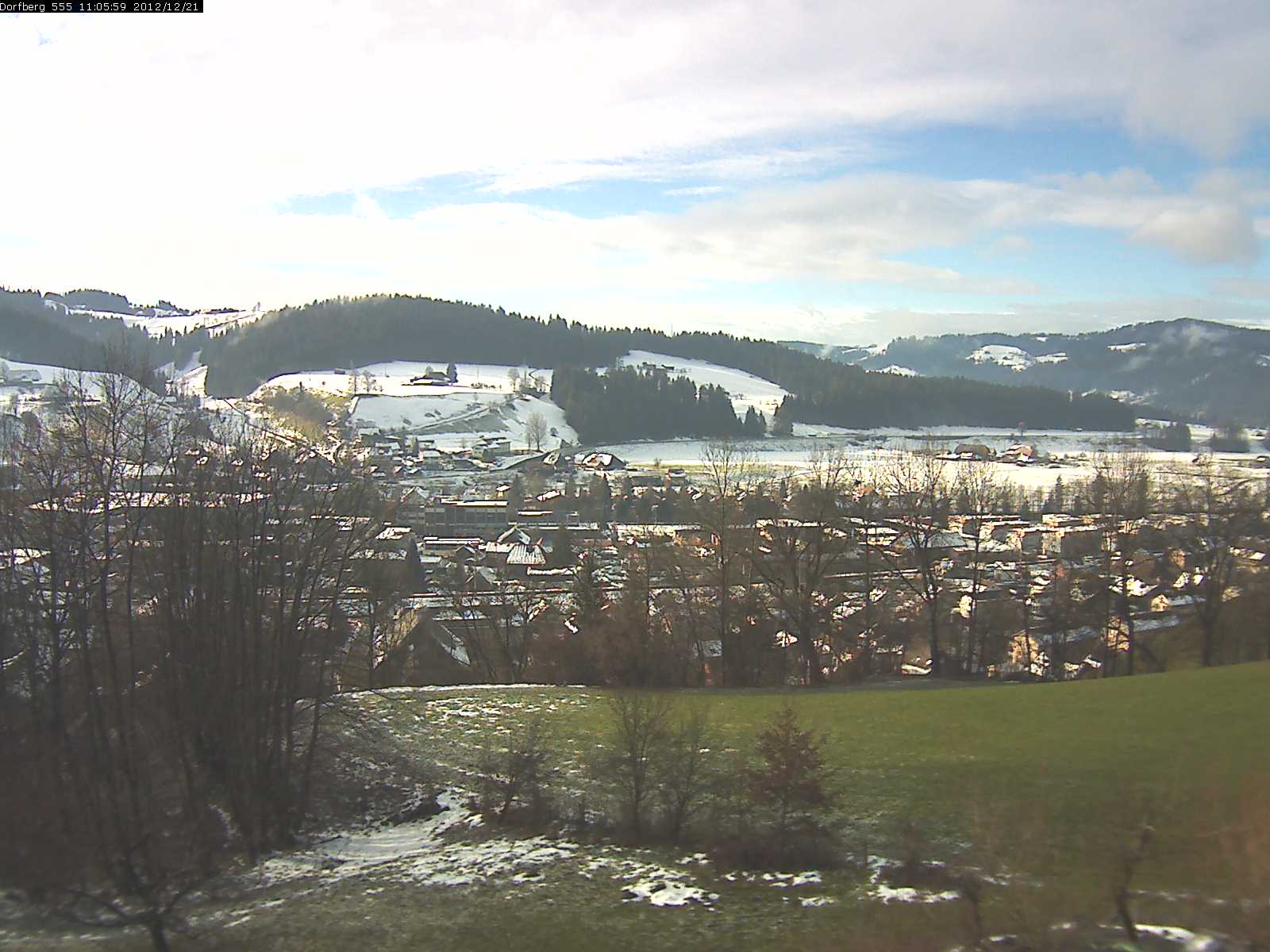 Webcam-Bild: Aussicht vom Dorfberg in Langnau 20121221-110601