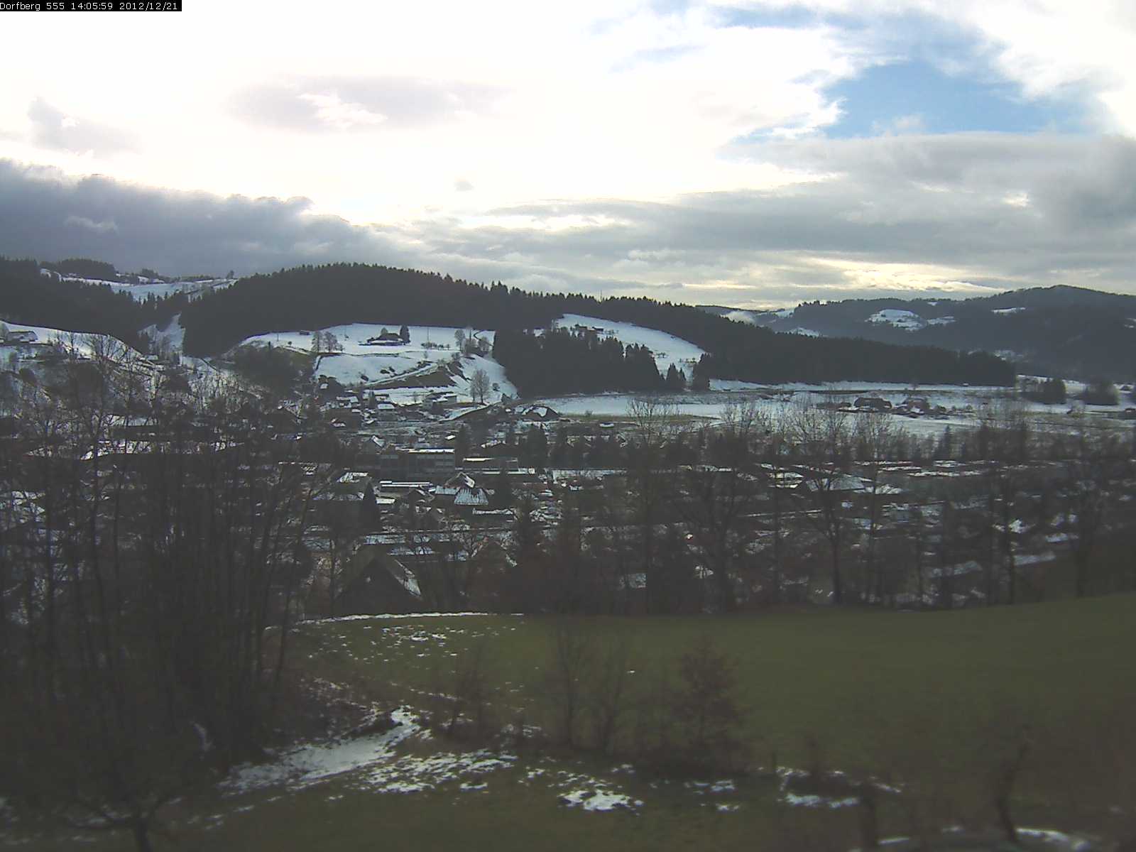 Webcam-Bild: Aussicht vom Dorfberg in Langnau 20121221-140600