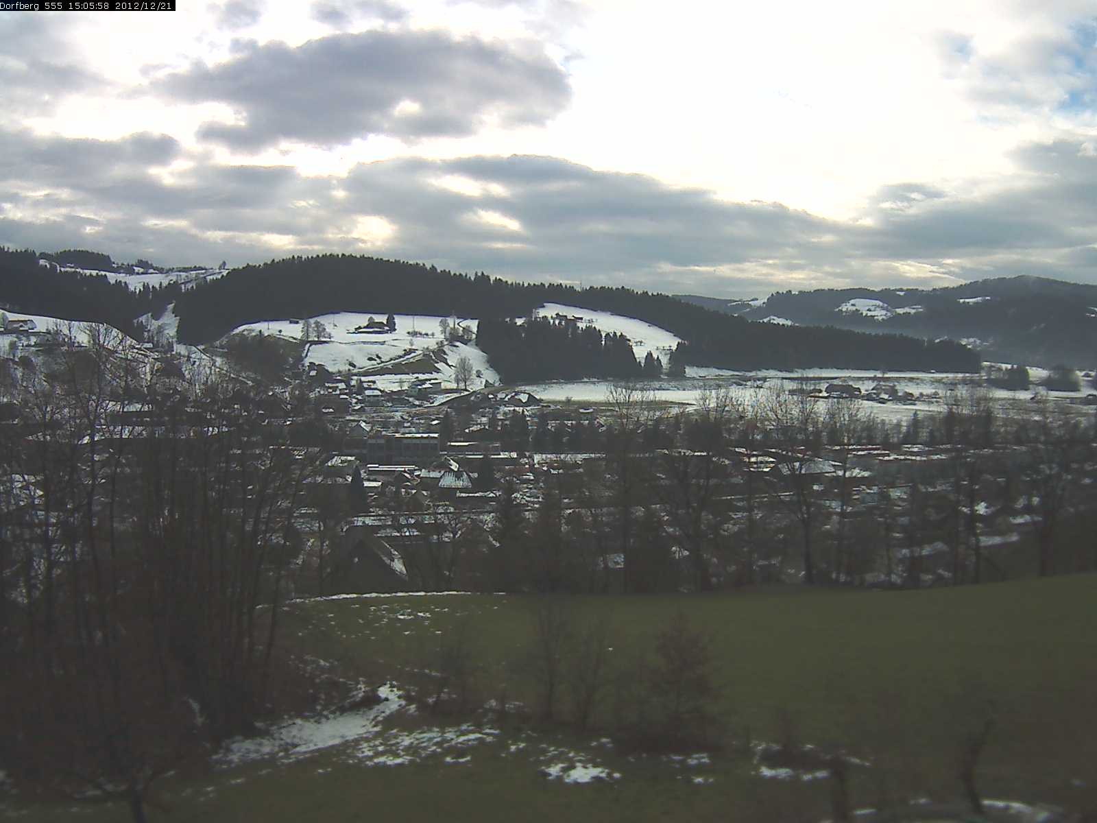 Webcam-Bild: Aussicht vom Dorfberg in Langnau 20121221-150600