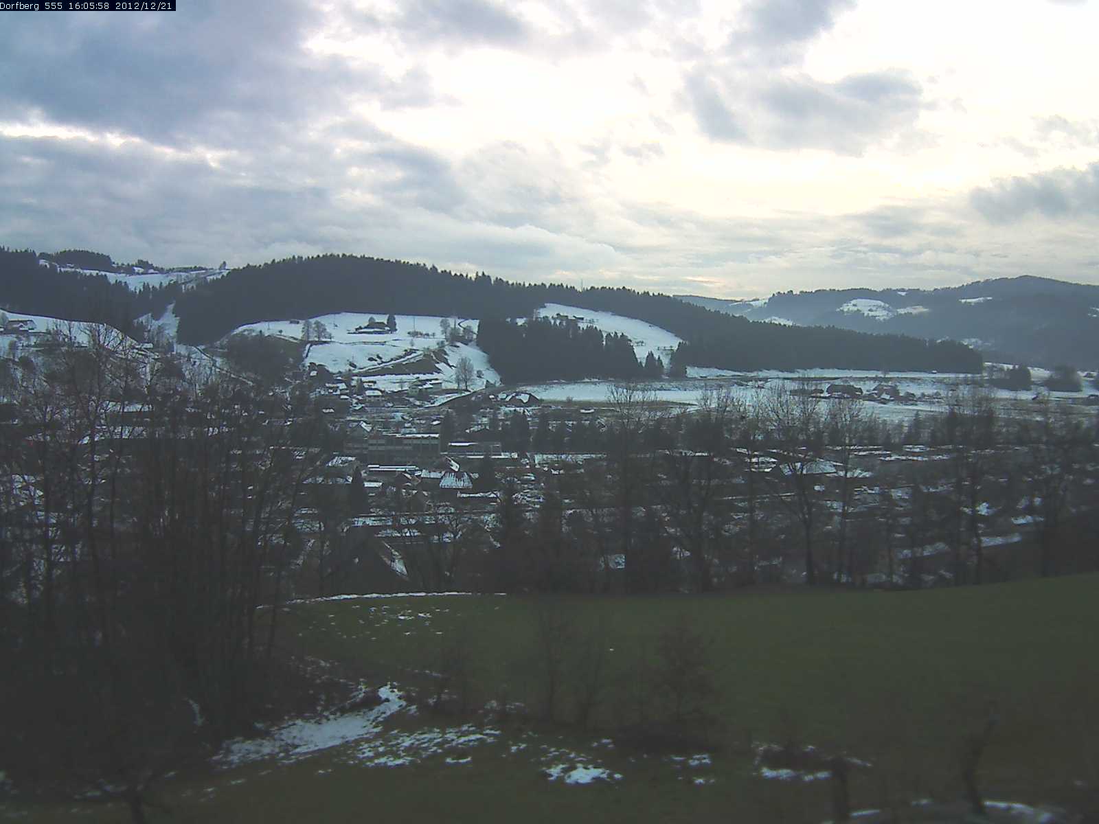 Webcam-Bild: Aussicht vom Dorfberg in Langnau 20121221-160600