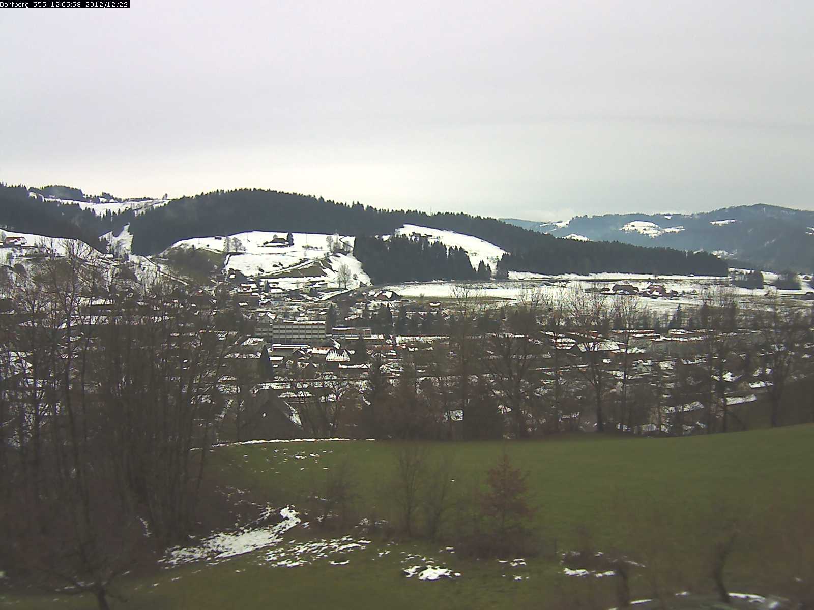 Webcam-Bild: Aussicht vom Dorfberg in Langnau 20121222-120600