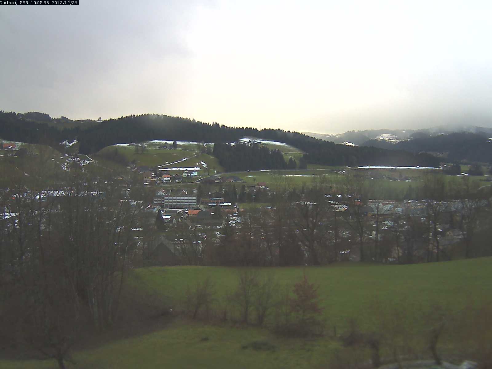 Webcam-Bild: Aussicht vom Dorfberg in Langnau 20121226-100600