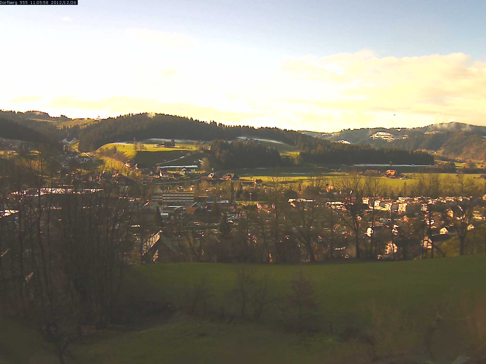Webcam-Bild: Aussicht vom Dorfberg in Langnau 20121226-110600