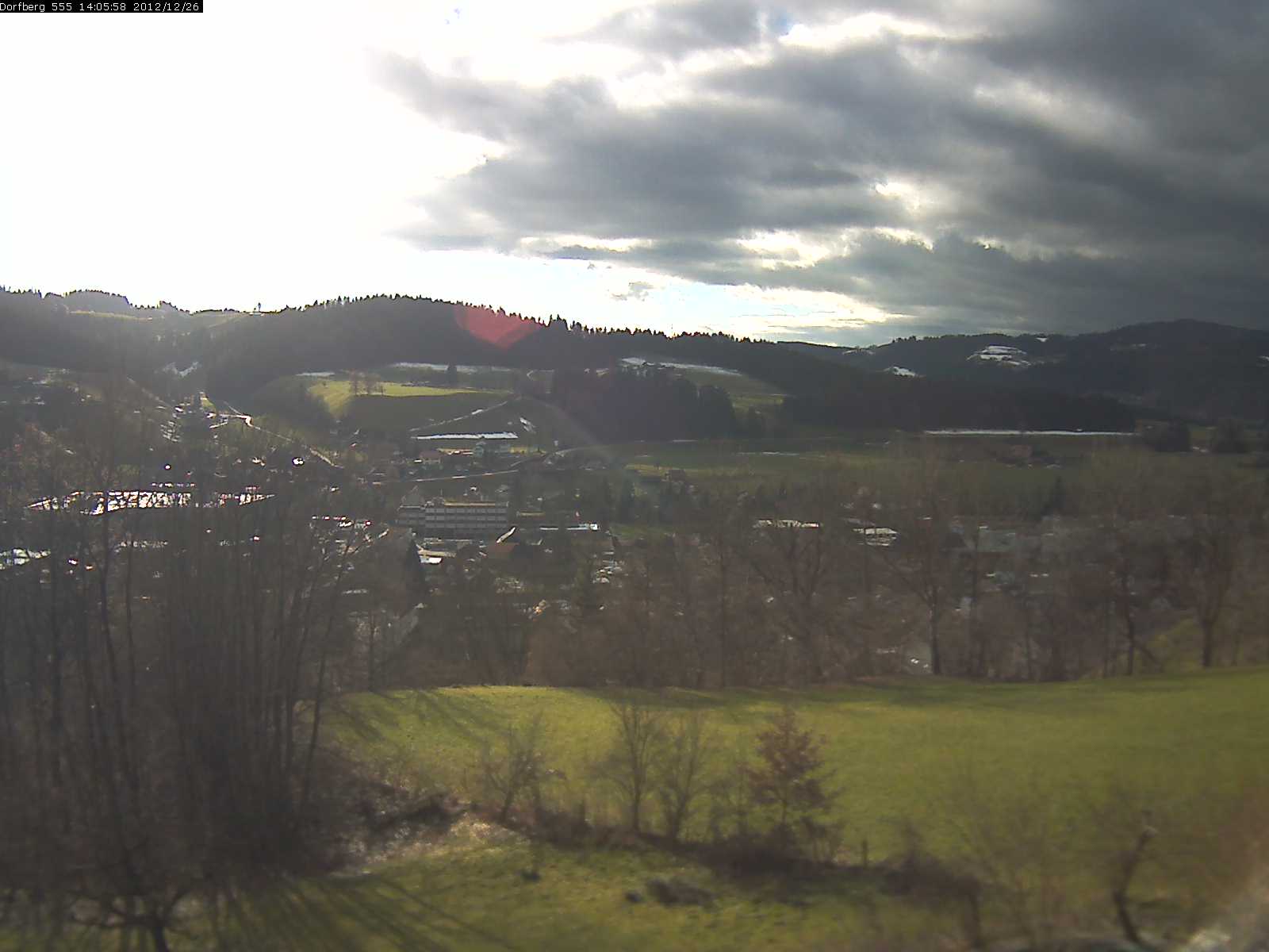 Webcam-Bild: Aussicht vom Dorfberg in Langnau 20121226-140600