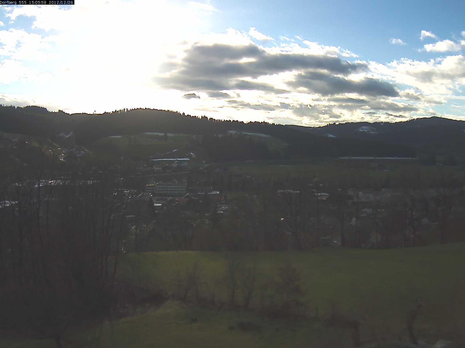 Webcam-Bild: Aussicht vom Dorfberg in Langnau 20121226-150600