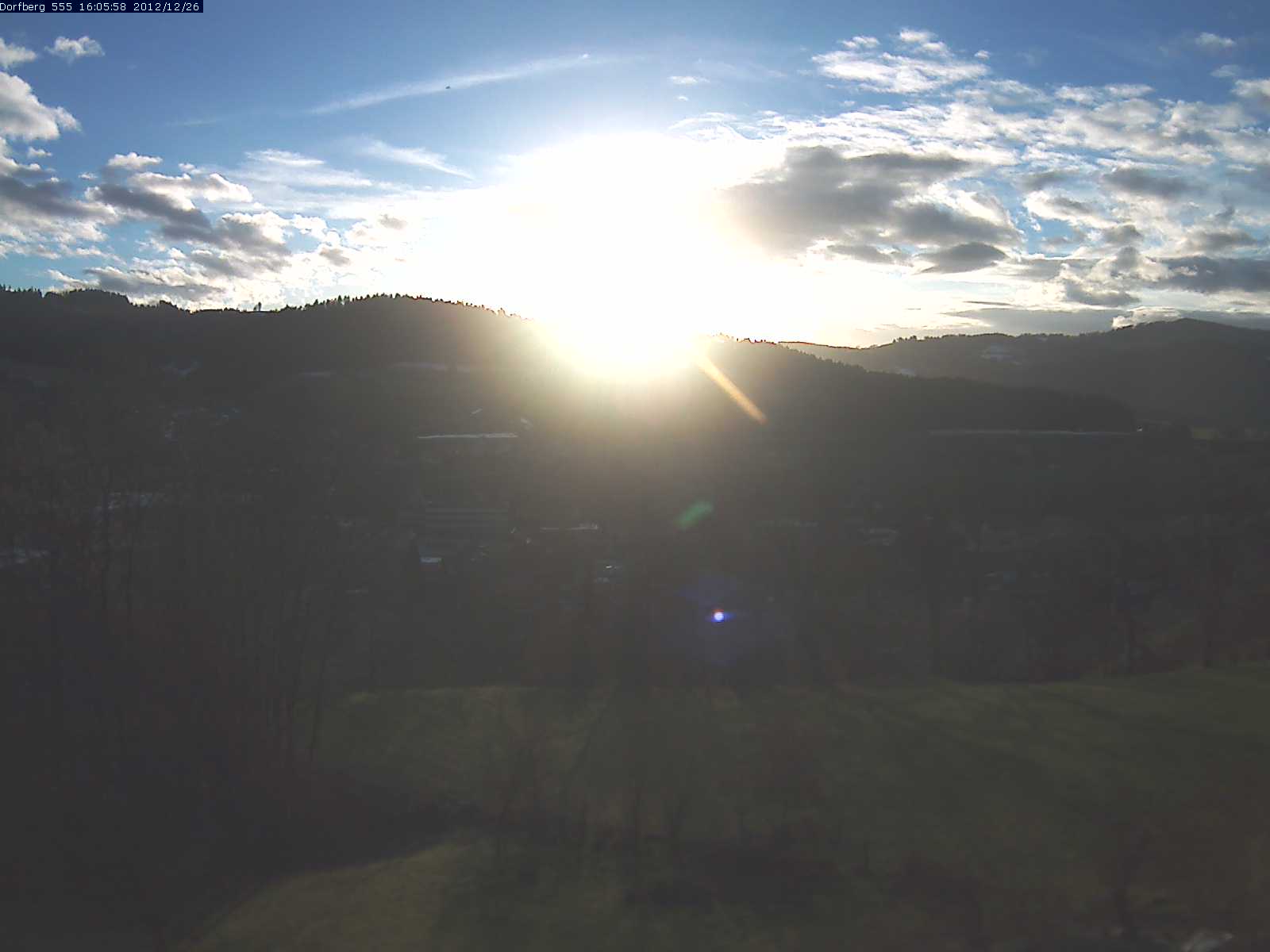 Webcam-Bild: Aussicht vom Dorfberg in Langnau 20121226-160600
