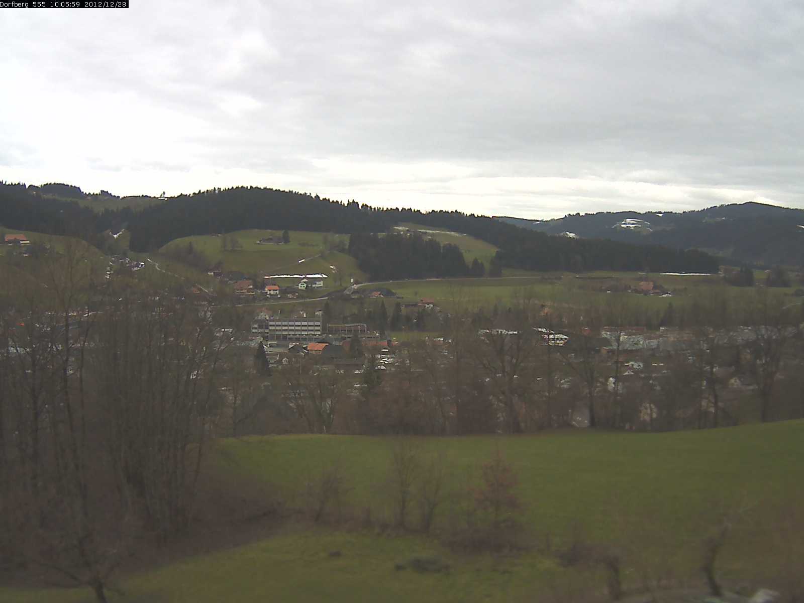 Webcam-Bild: Aussicht vom Dorfberg in Langnau 20121228-100600