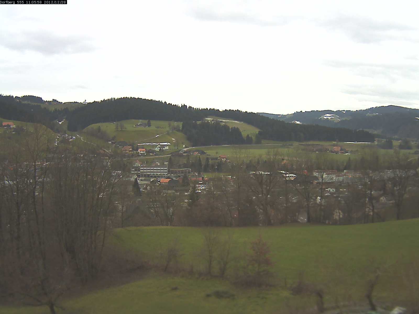 Webcam-Bild: Aussicht vom Dorfberg in Langnau 20121228-110600