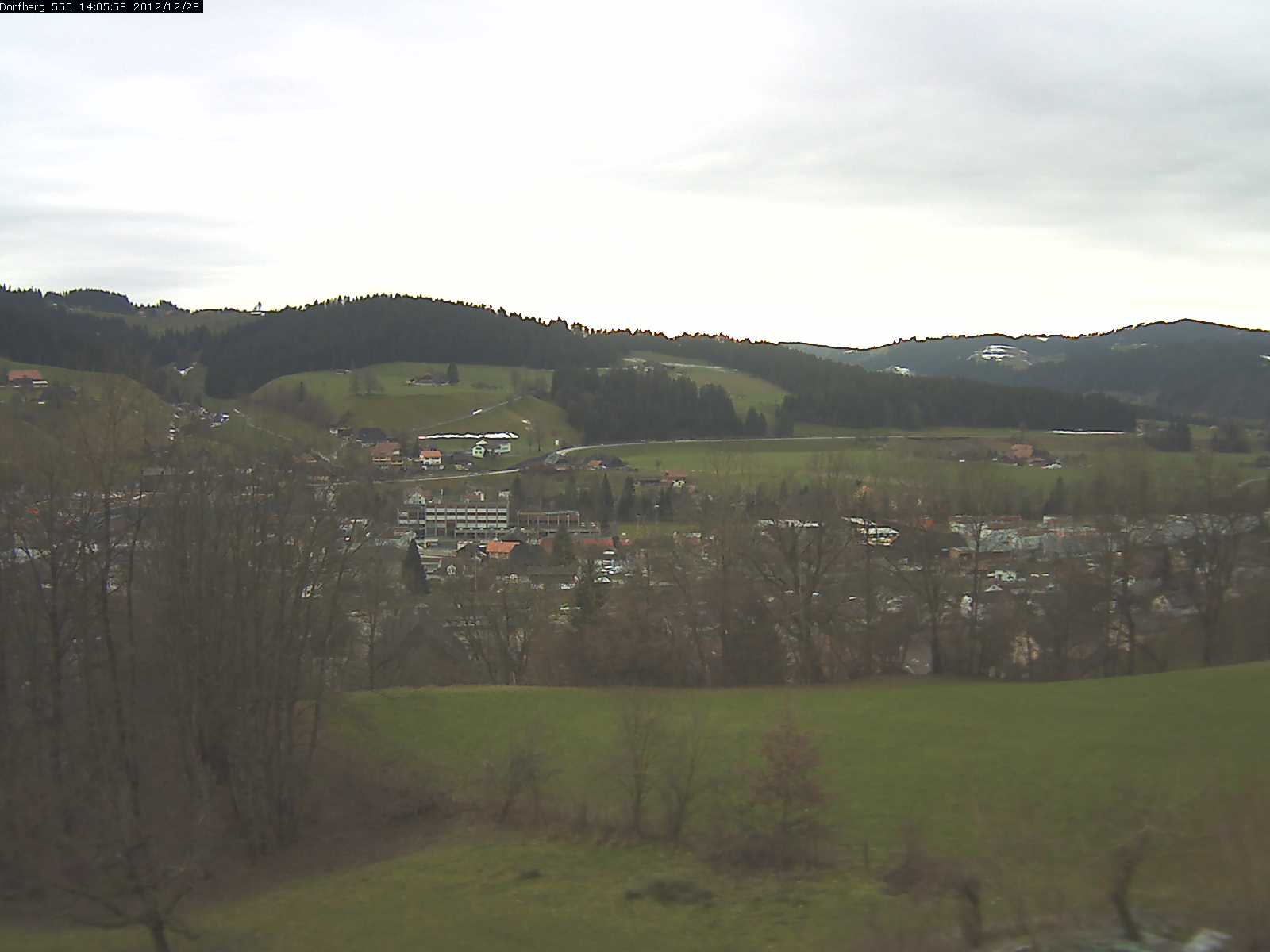 Webcam-Bild: Aussicht vom Dorfberg in Langnau 20121228-140600