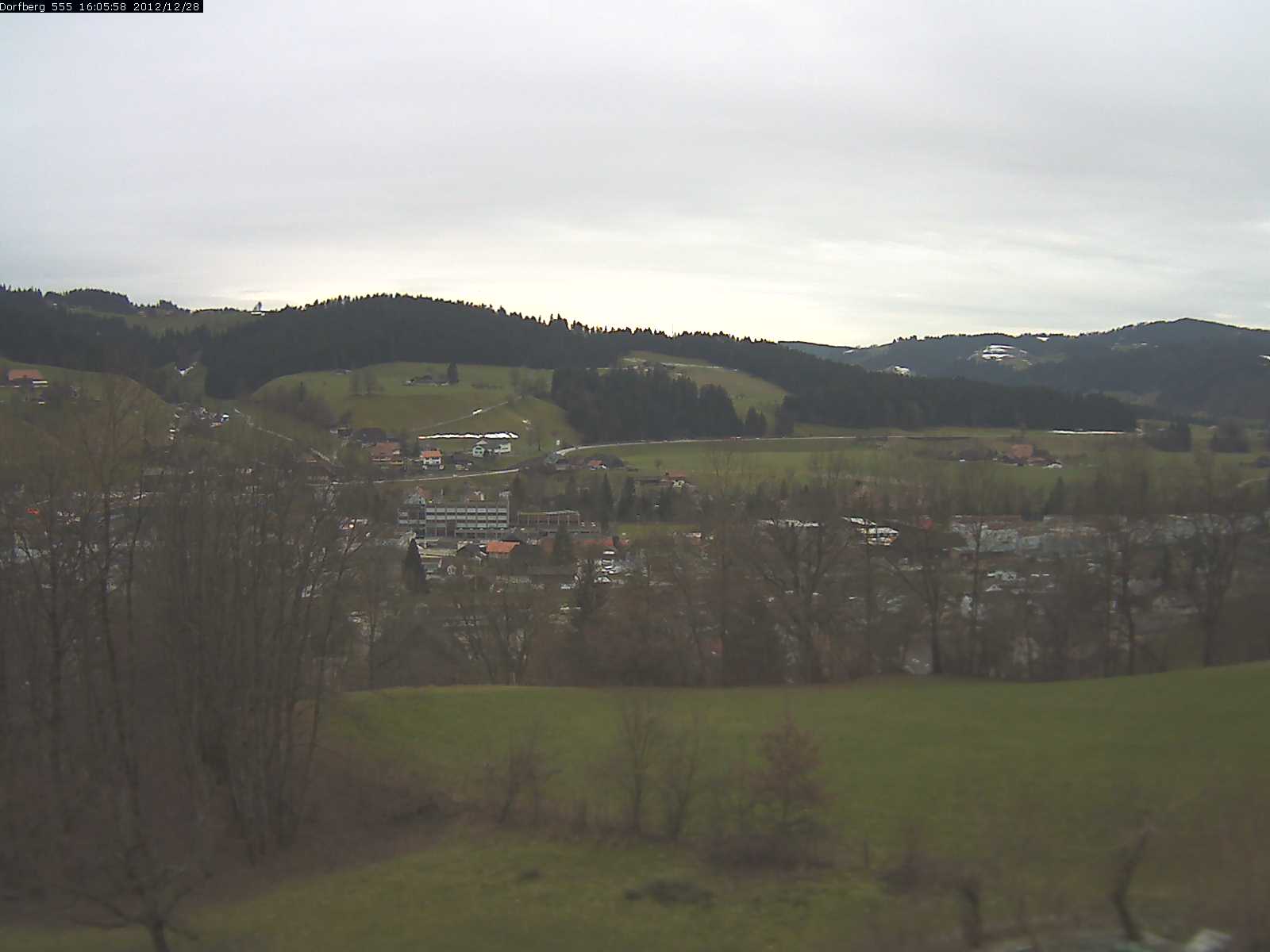 Webcam-Bild: Aussicht vom Dorfberg in Langnau 20121228-160600