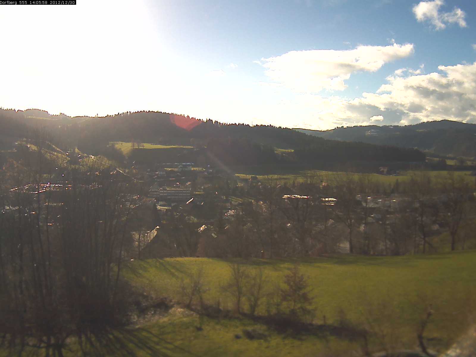 Webcam-Bild: Aussicht vom Dorfberg in Langnau 20121230-140600