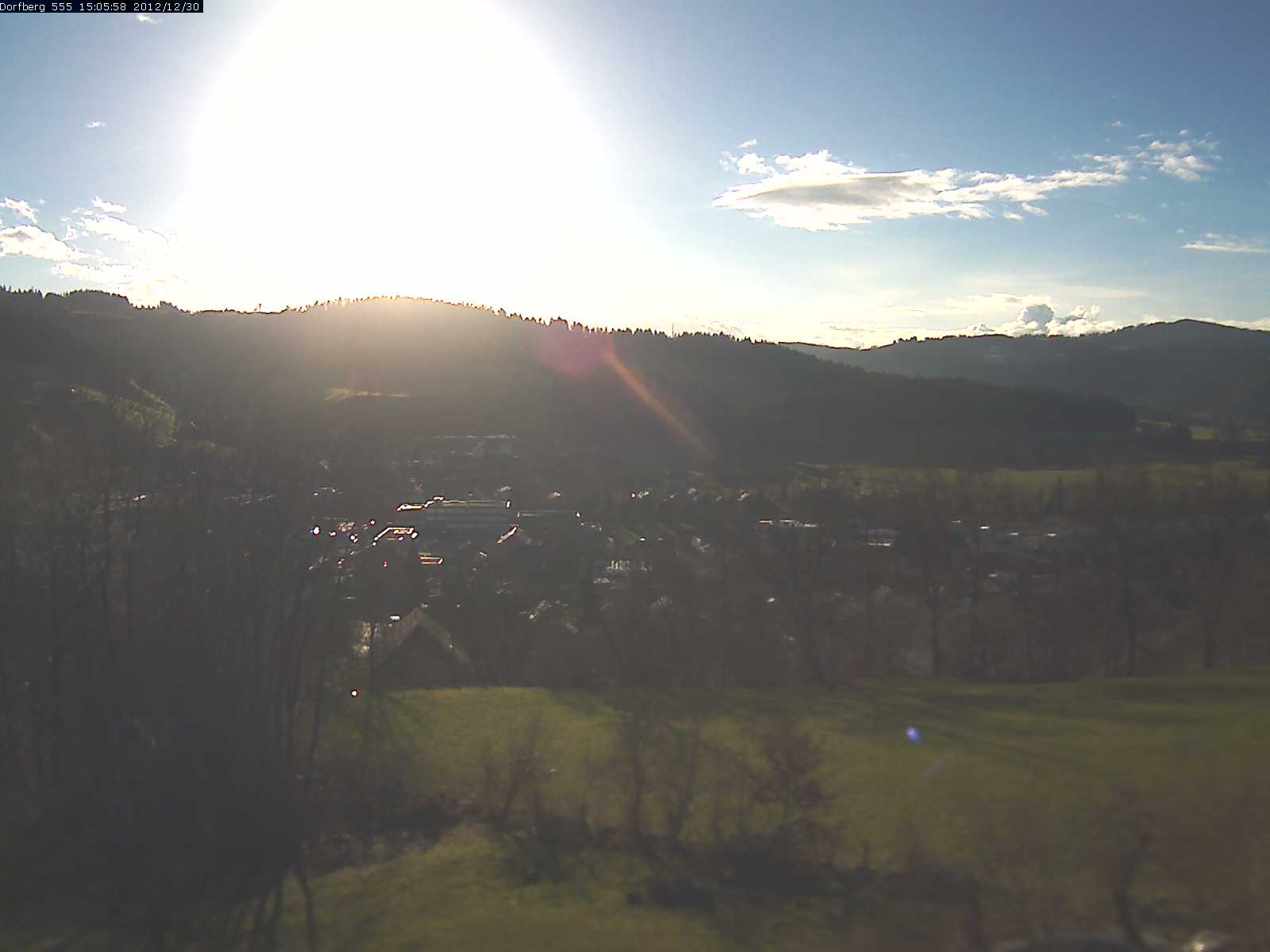 Webcam-Bild: Aussicht vom Dorfberg in Langnau 20121230-150600
