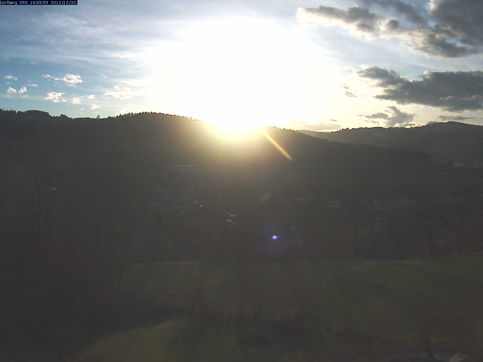 Webcam-Bild: Aussicht vom Dorfberg in Langnau 20121230-160600