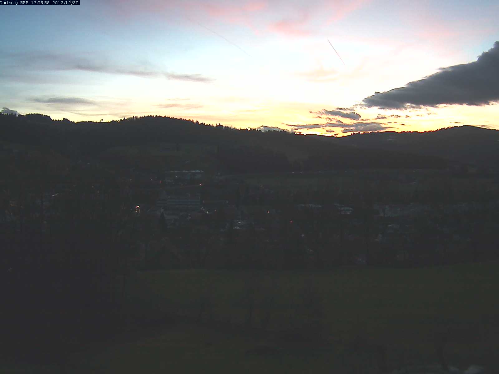 Webcam-Bild: Aussicht vom Dorfberg in Langnau 20121230-170600