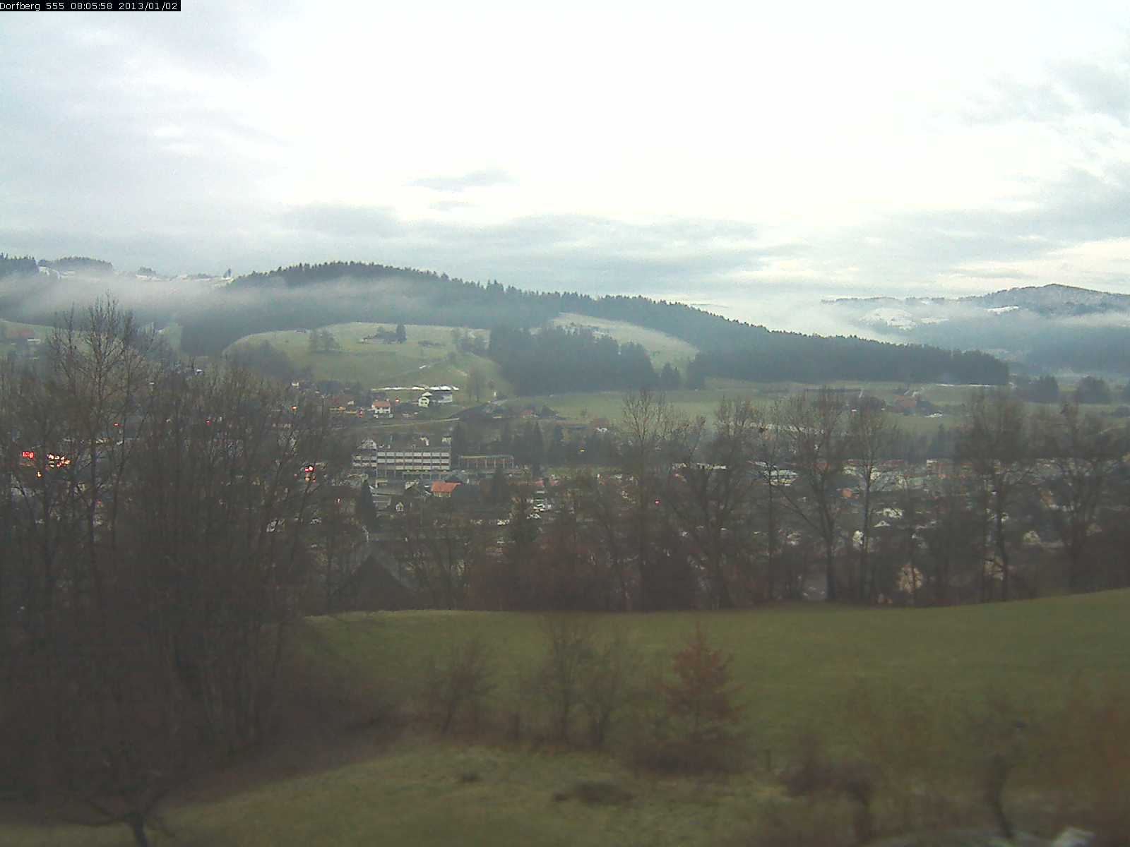 Webcam-Bild: Aussicht vom Dorfberg in Langnau 20130102-080600