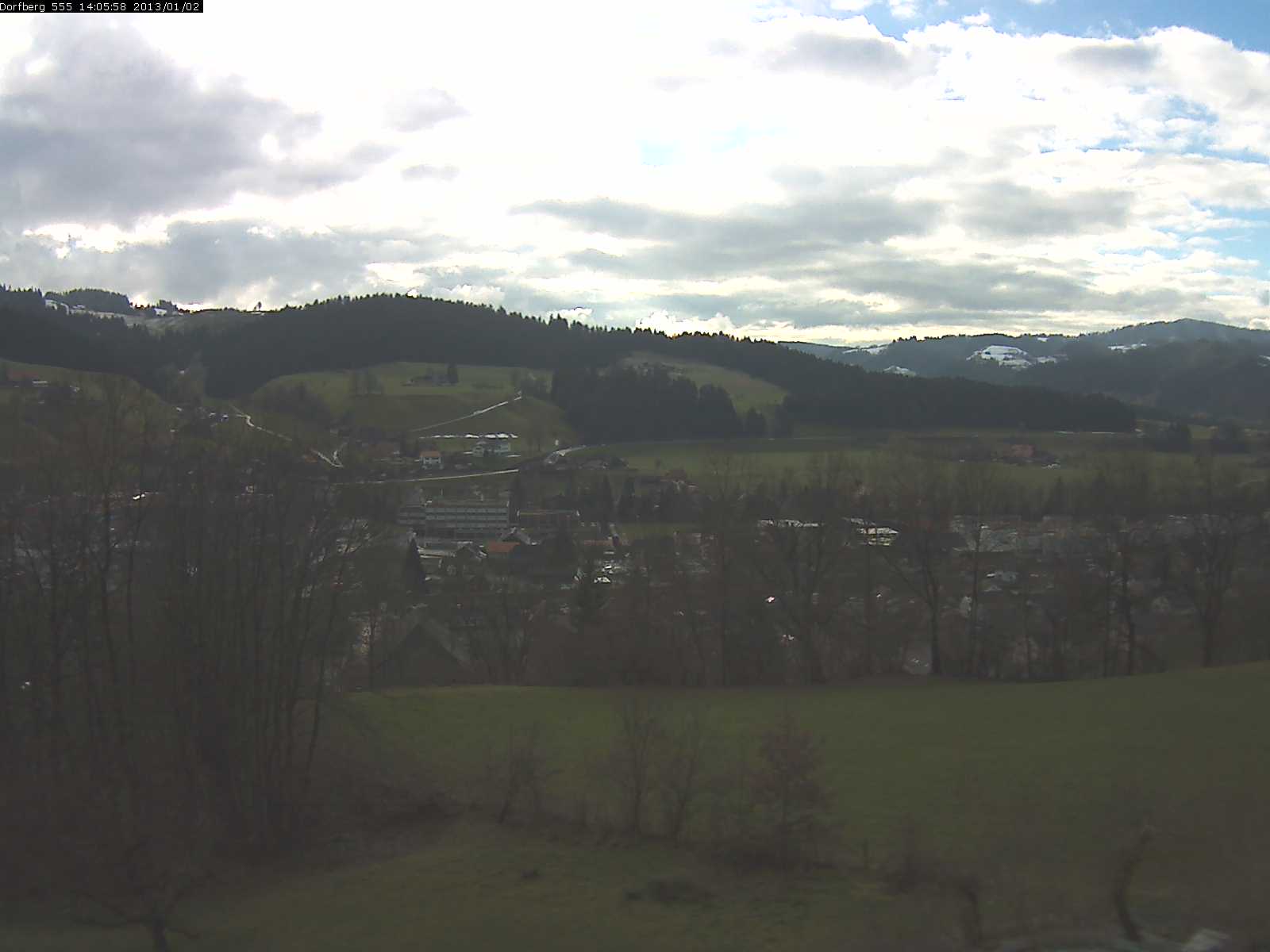 Webcam-Bild: Aussicht vom Dorfberg in Langnau 20130102-140600