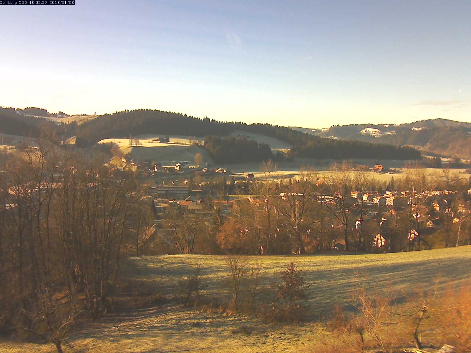 Webcam-Bild: Aussicht vom Dorfberg in Langnau 20130103-100600