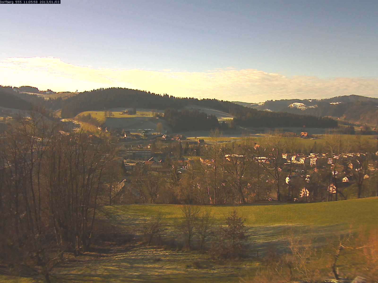 Webcam-Bild: Aussicht vom Dorfberg in Langnau 20130103-110600