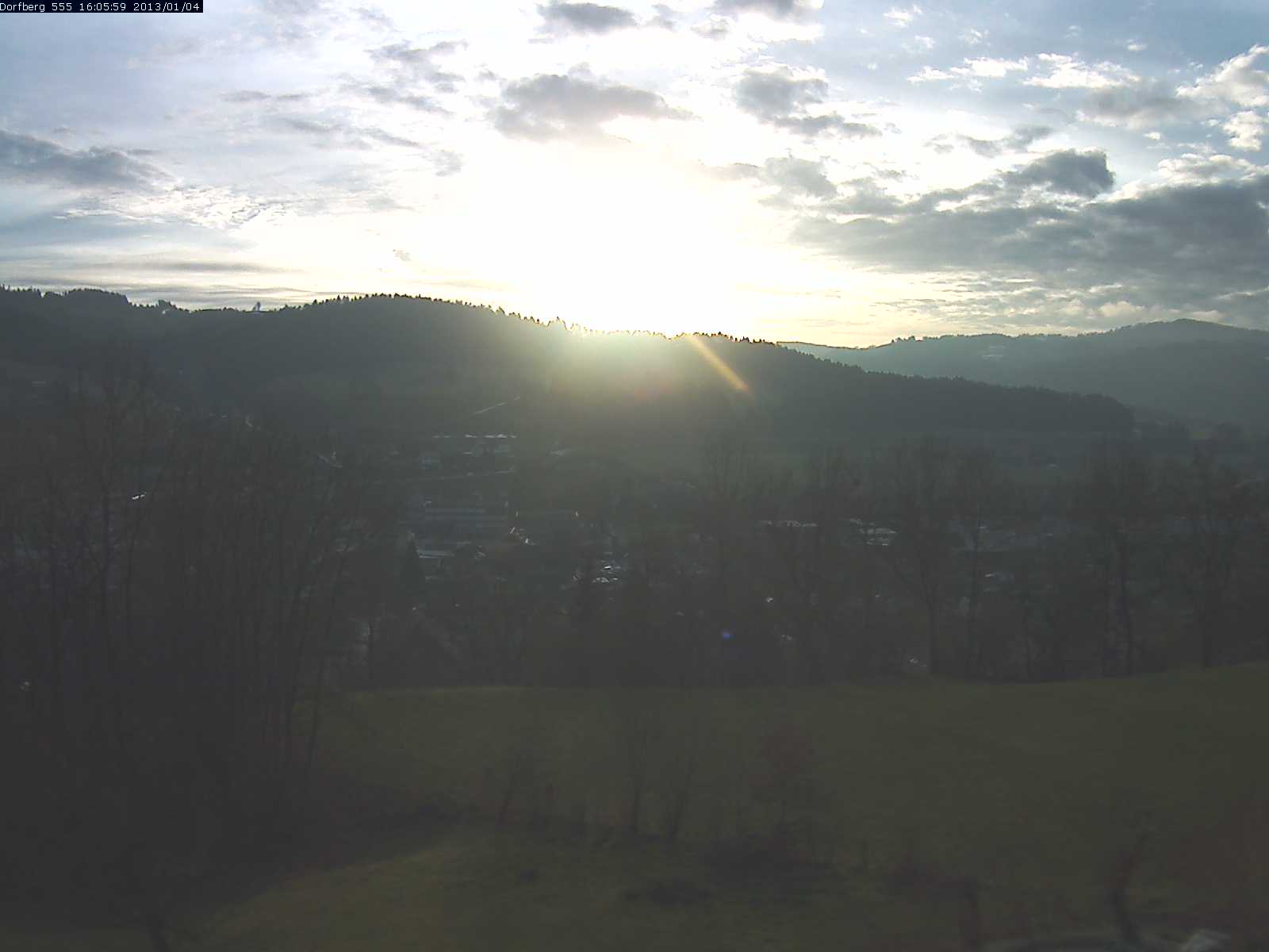 Webcam-Bild: Aussicht vom Dorfberg in Langnau 20130104-160600
