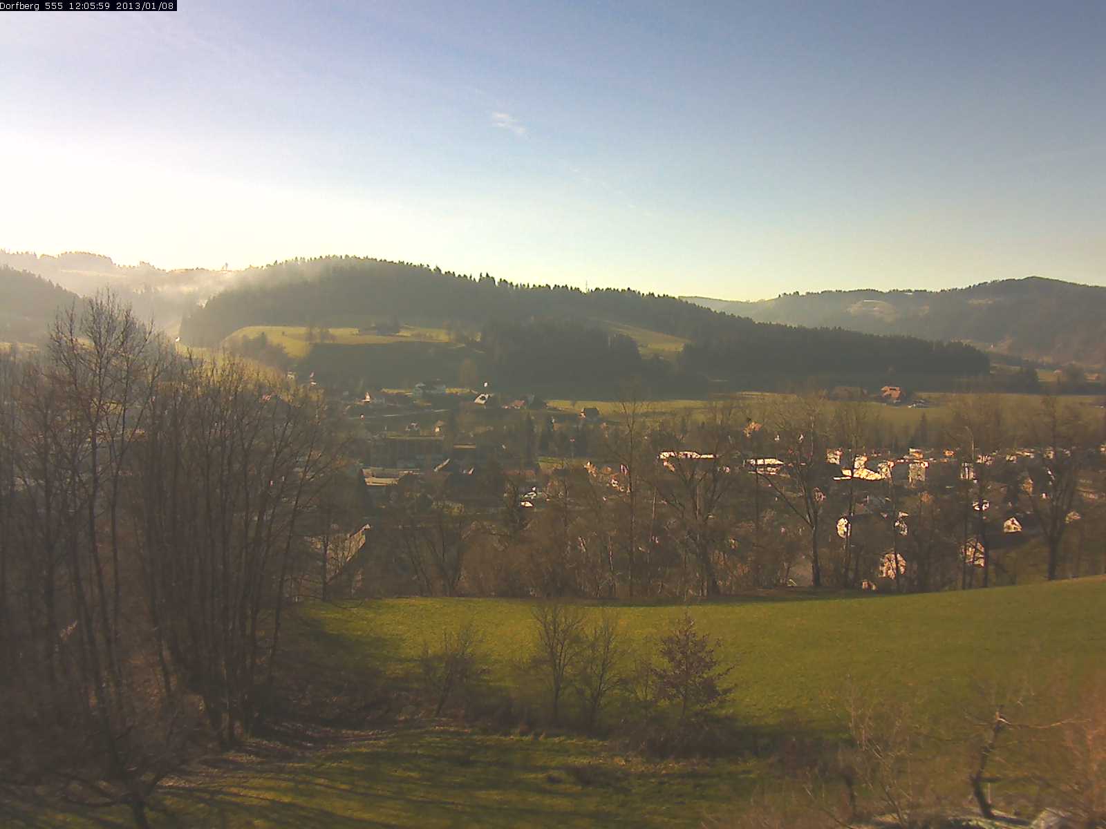 Webcam-Bild: Aussicht vom Dorfberg in Langnau 20130108-120600