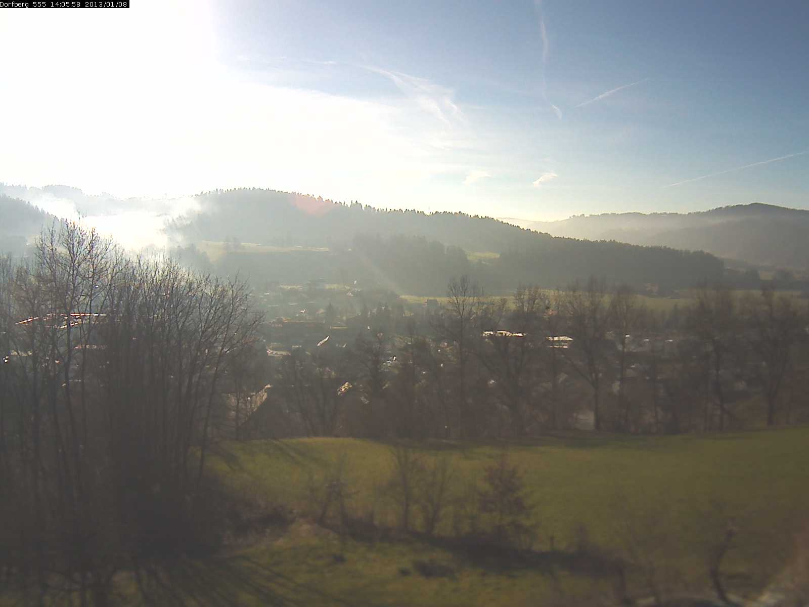 Webcam-Bild: Aussicht vom Dorfberg in Langnau 20130108-140600