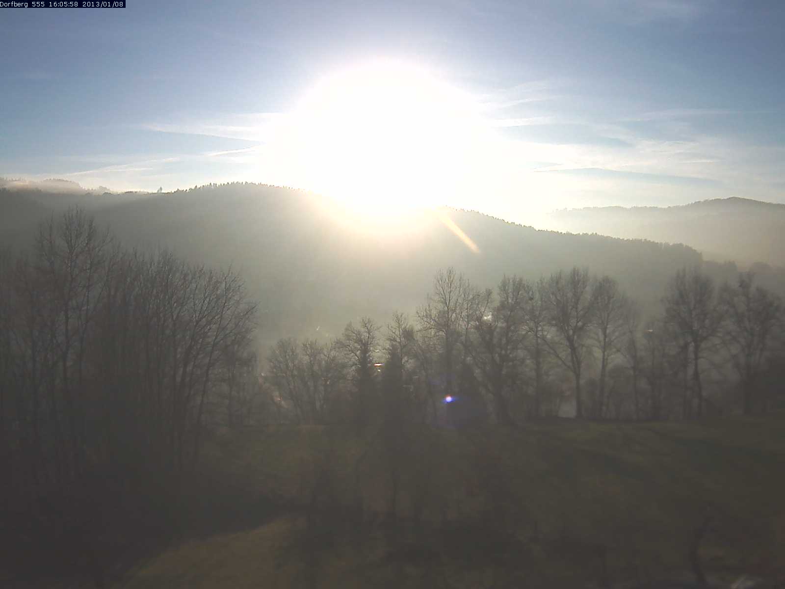 Webcam-Bild: Aussicht vom Dorfberg in Langnau 20130108-160600