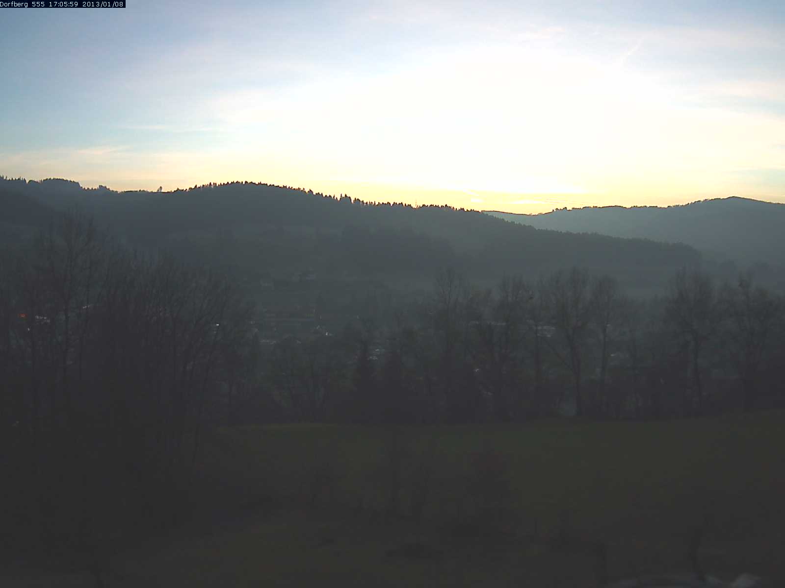 Webcam-Bild: Aussicht vom Dorfberg in Langnau 20130108-170600