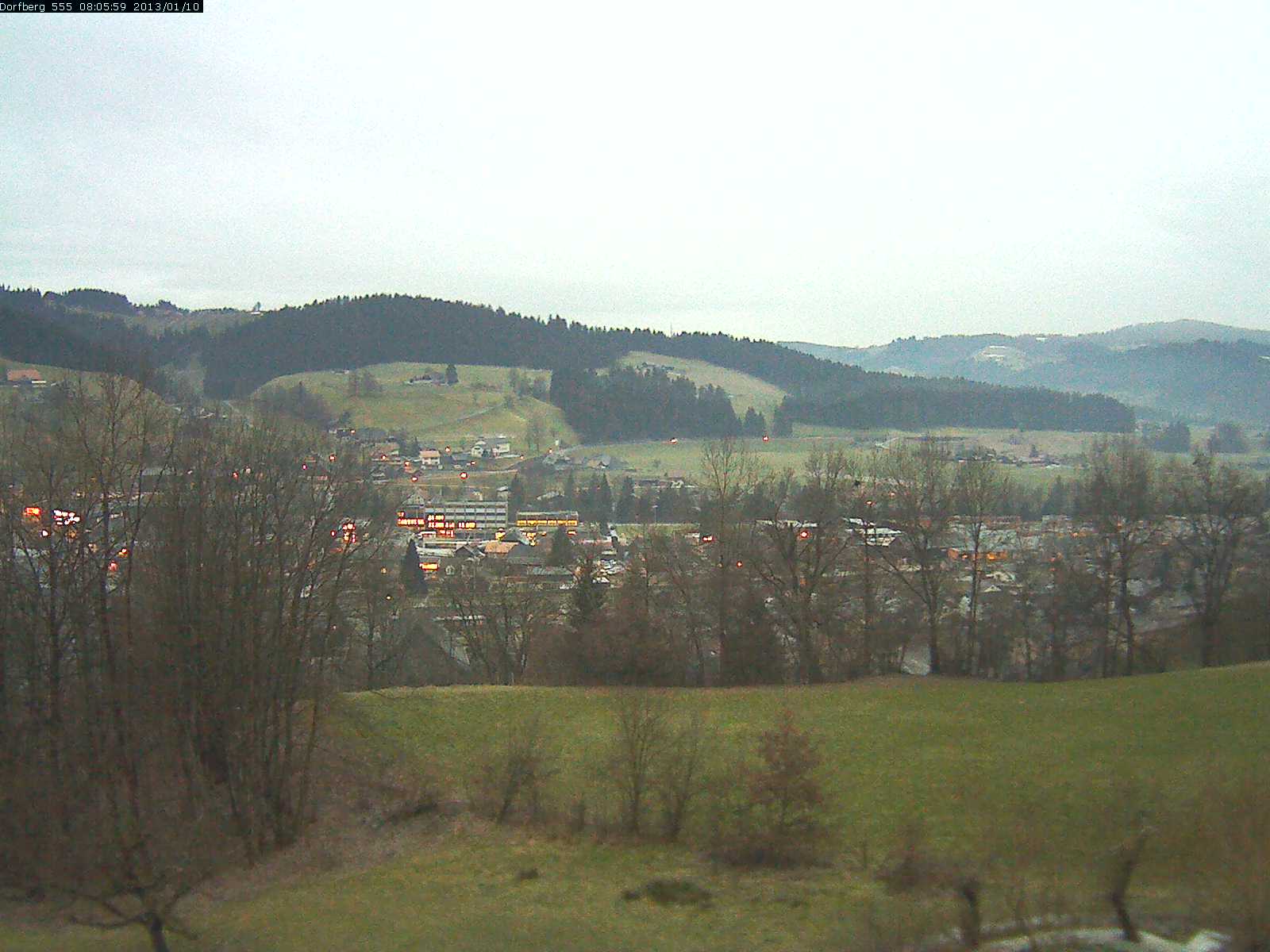 Webcam-Bild: Aussicht vom Dorfberg in Langnau 20130110-080600