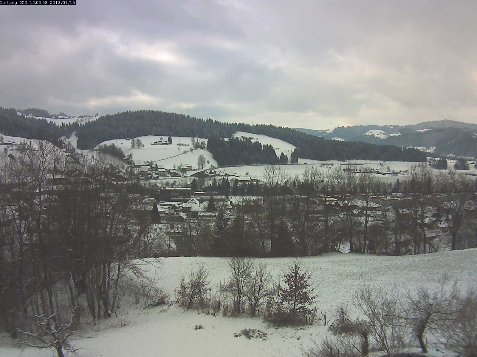 Webcam-Bild: Aussicht vom Dorfberg in Langnau 20130116-120600