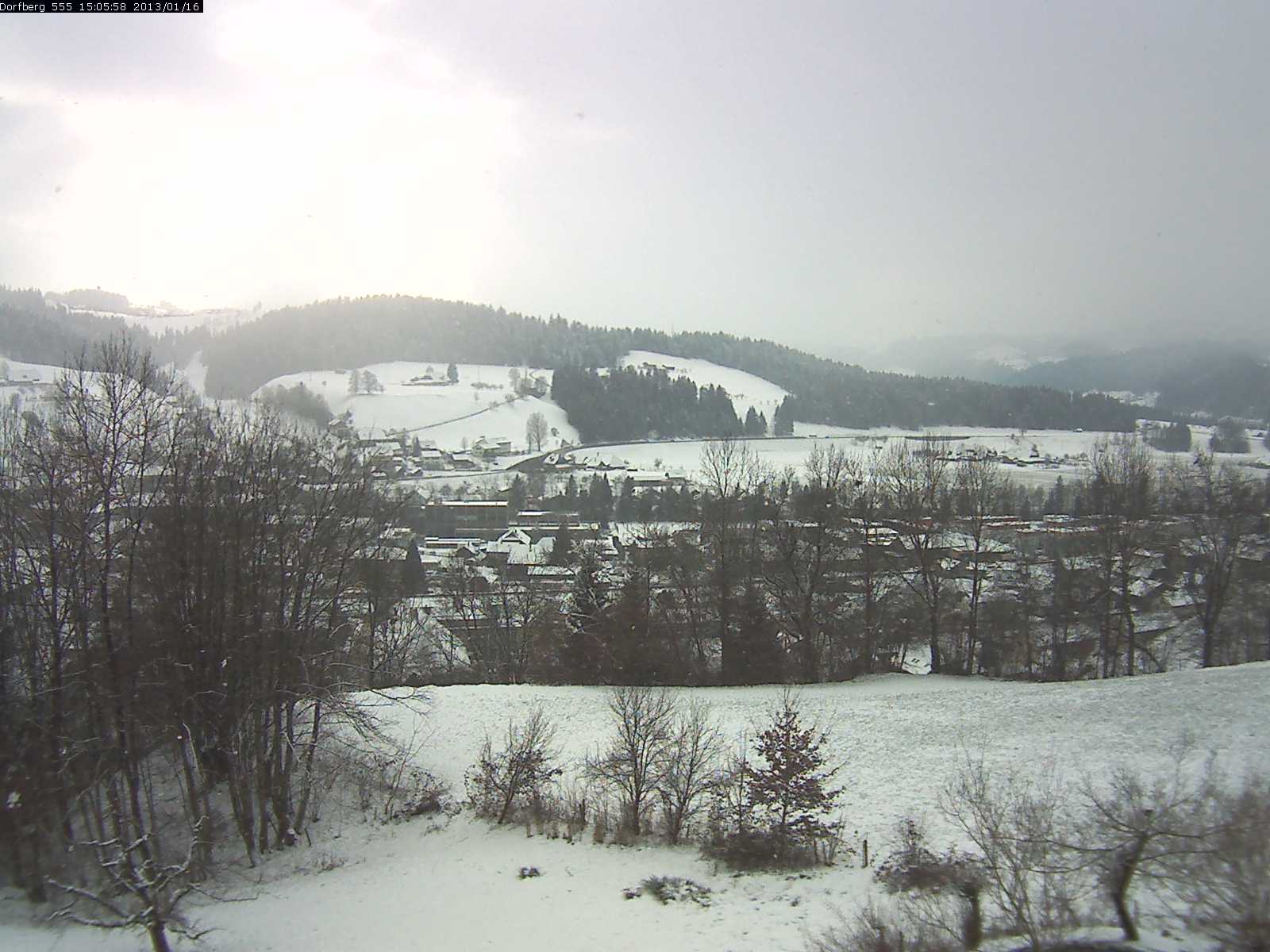 Webcam-Bild: Aussicht vom Dorfberg in Langnau 20130116-150600