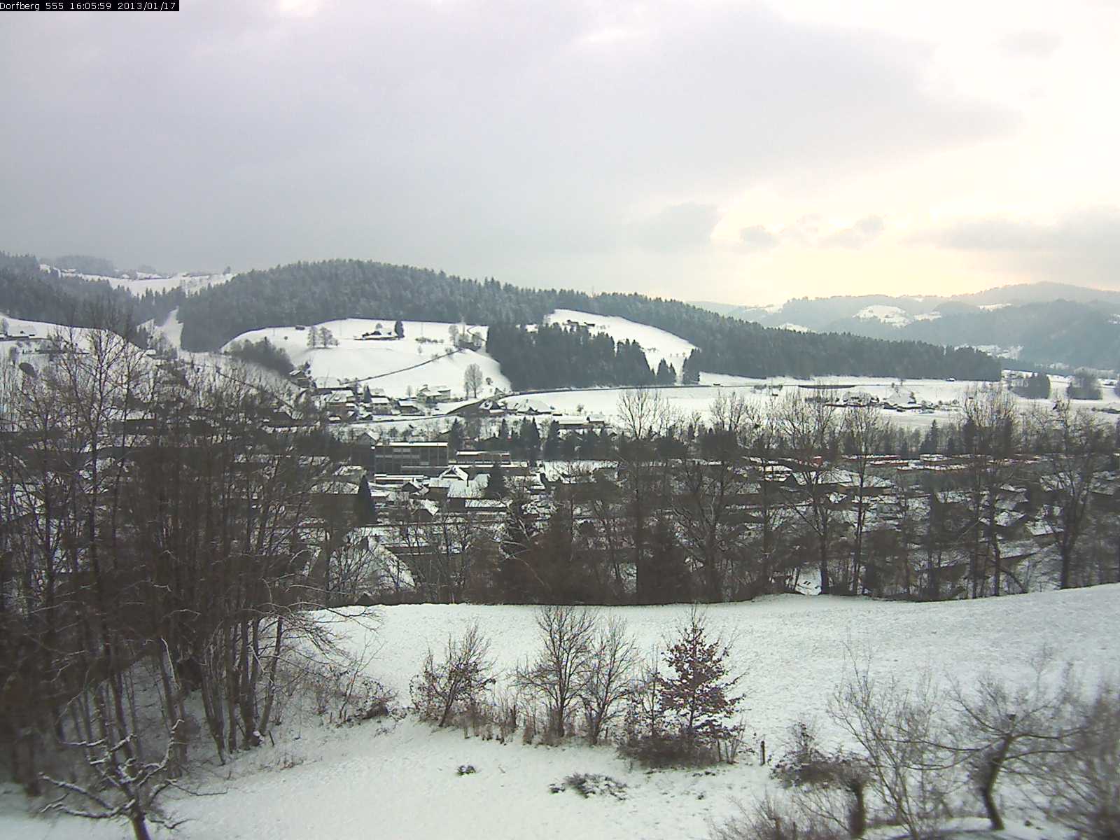 Webcam-Bild: Aussicht vom Dorfberg in Langnau 20130117-160600
