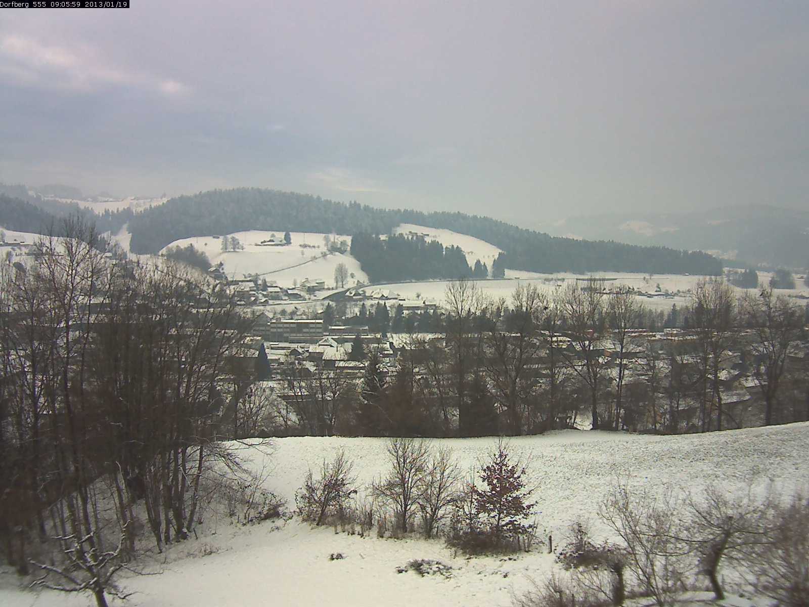 Webcam-Bild: Aussicht vom Dorfberg in Langnau 20130119-090600