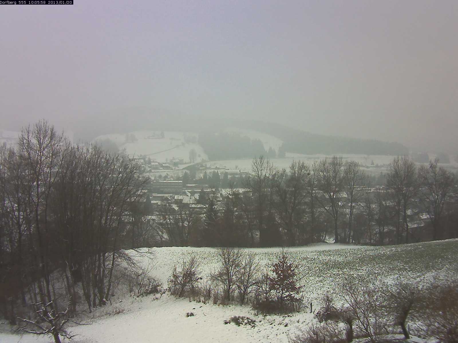 Webcam-Bild: Aussicht vom Dorfberg in Langnau 20130120-100600