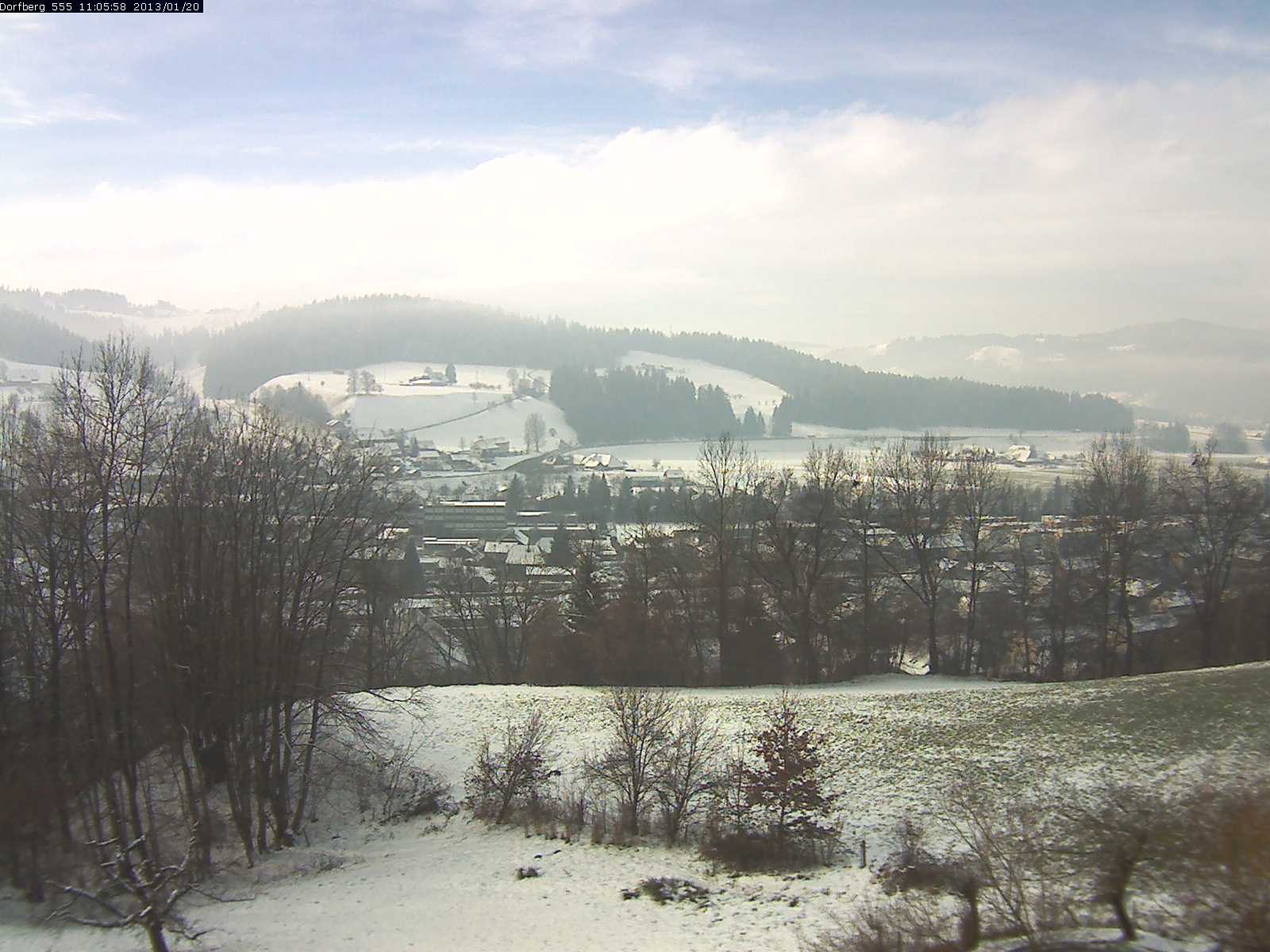 Webcam-Bild: Aussicht vom Dorfberg in Langnau 20130120-110600